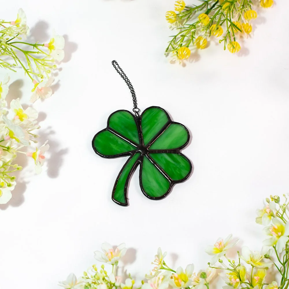 Shamrock Suncatcher - Black