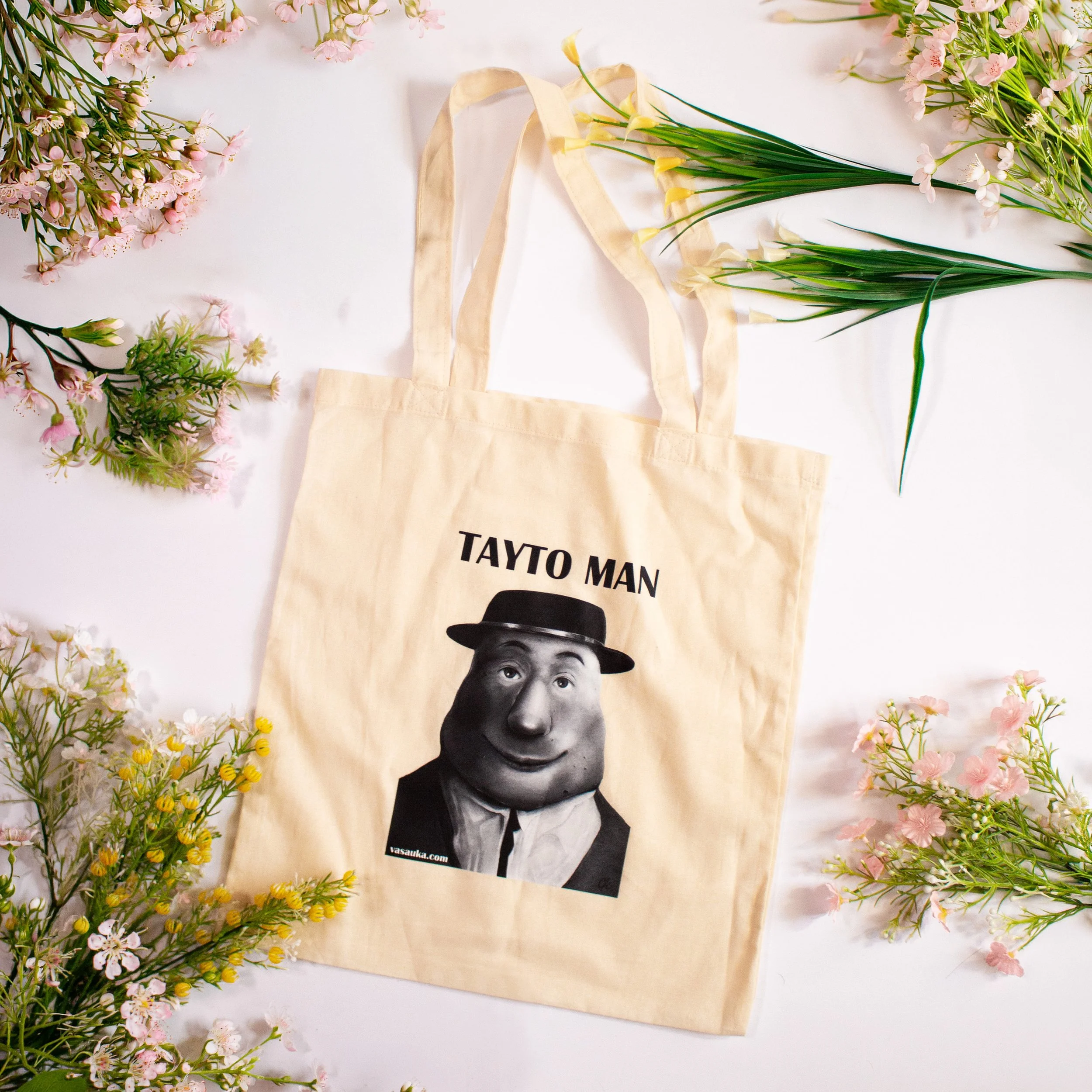 Tayto Man Tote Bag - Ivory