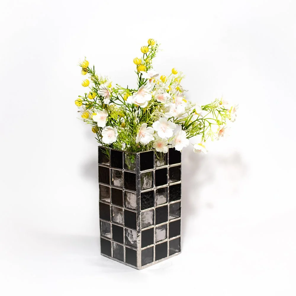 Checker Vase