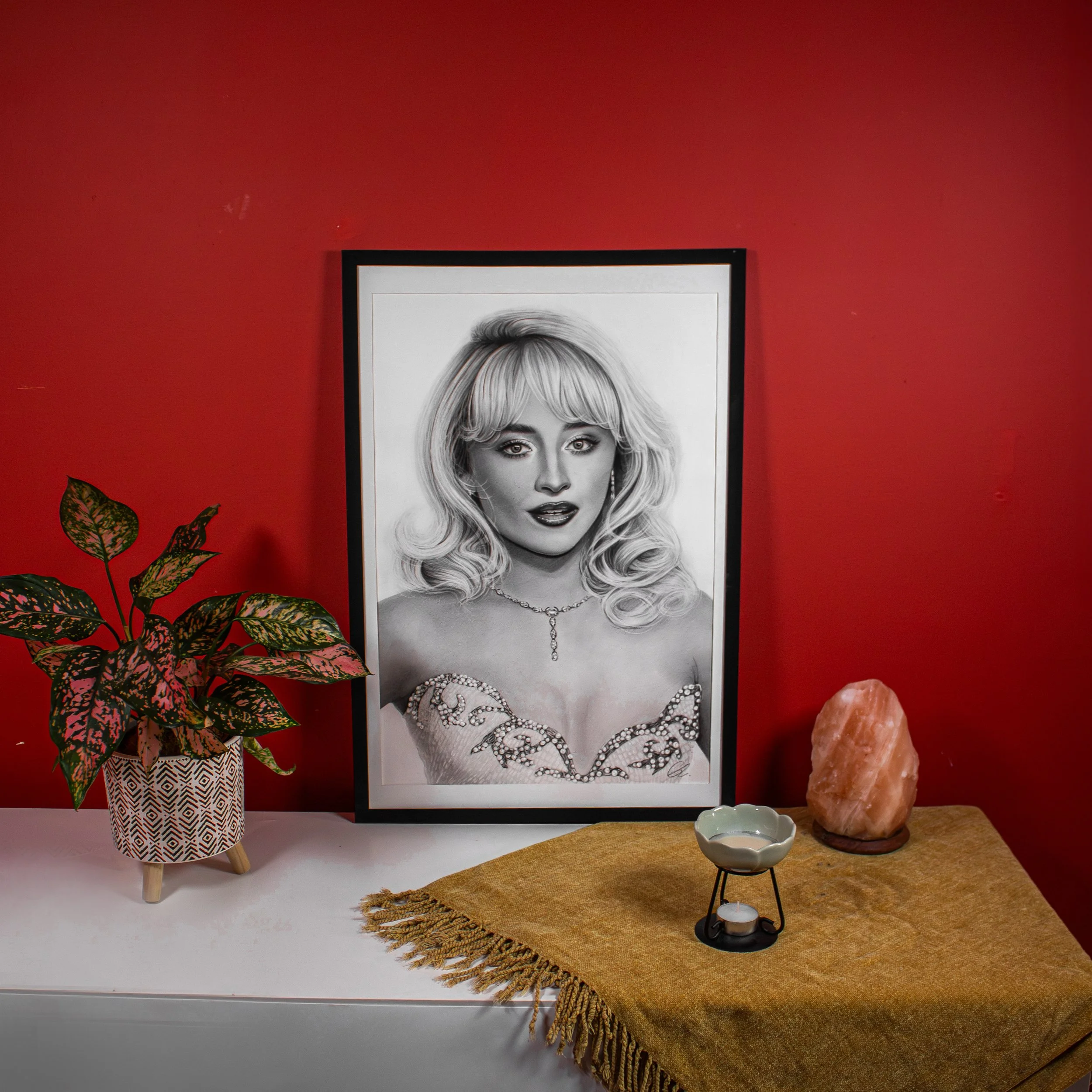 Sabrina Carpenter - Original Pencil Portrait