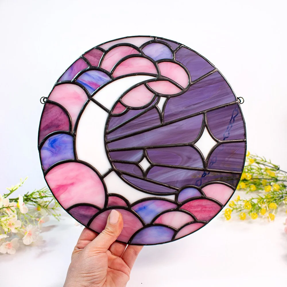 Starry Night Stained Glass