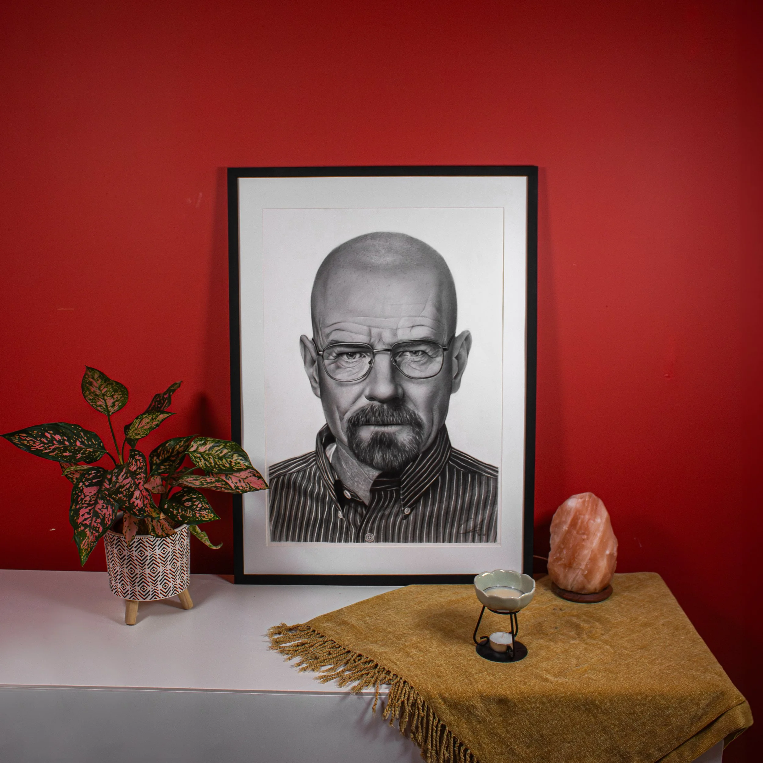 Walter White - Original Pencil Portrait