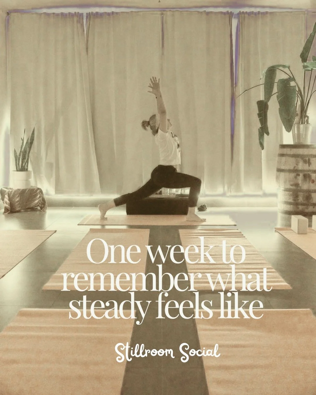 "Sometimes you don&rsquo;t need a year-long resolution. You need one honest week of showing up.

Unlimited Week is exactly that: as many classes as your body wants, plus the Social Room to linger in. Seven days to feel your mind get quieter and 