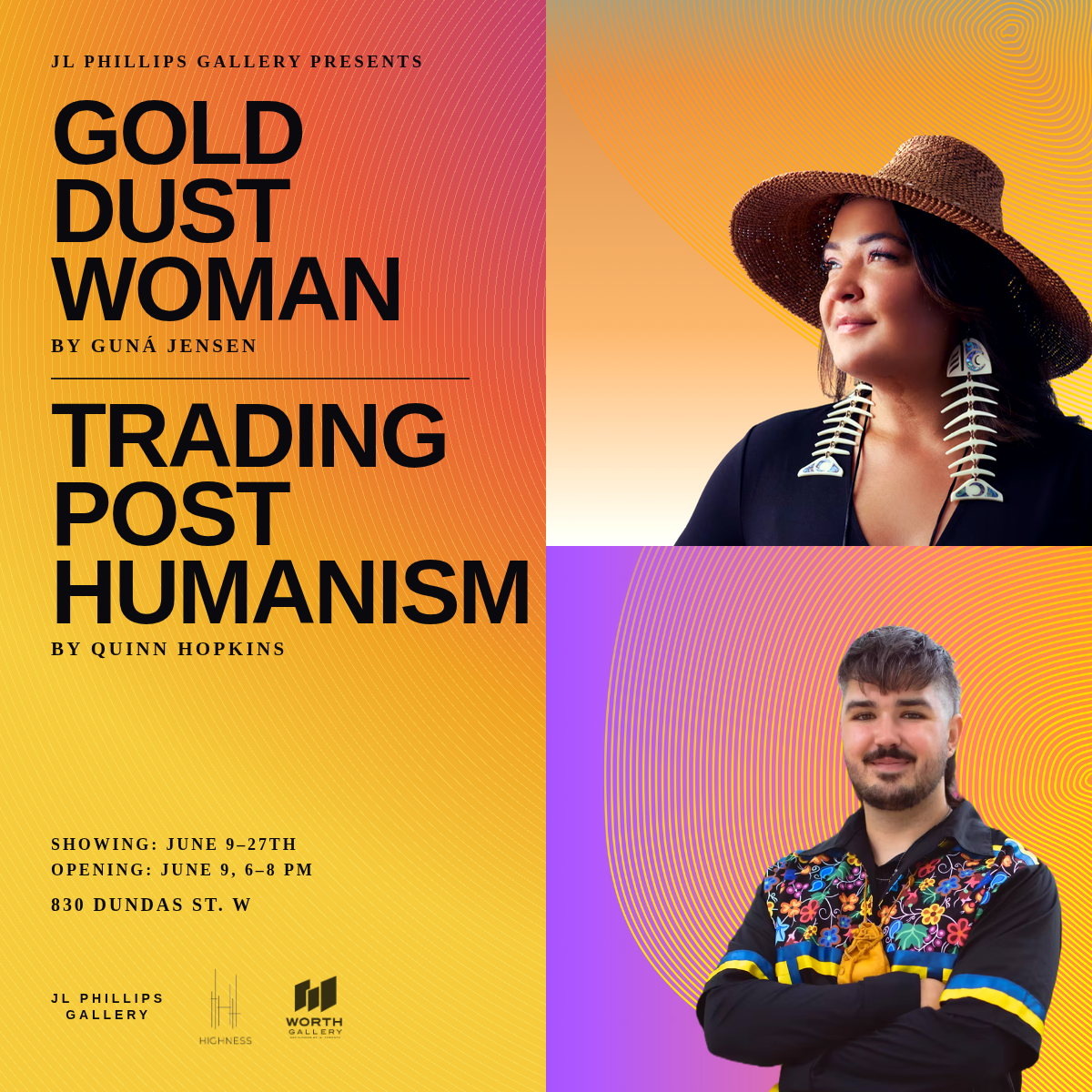 Press Release: JL Phillips Gallery to open Gold Dust Woman / Trading Post Humanism dual exhibition amid FIFA World Cup fanfare