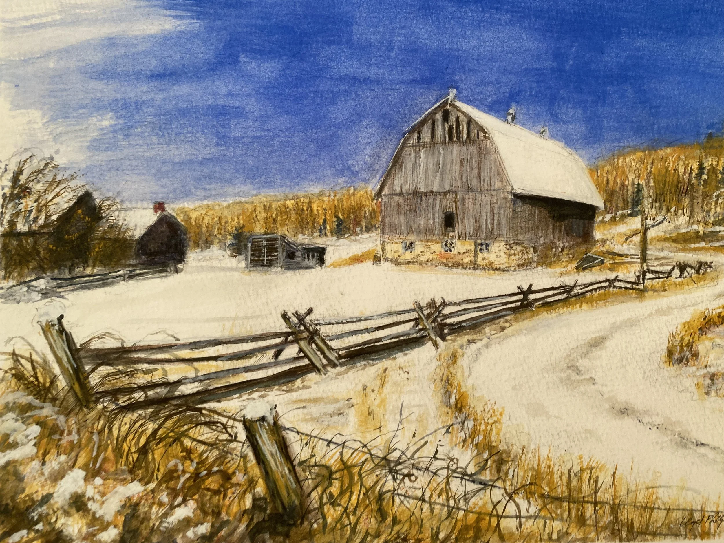 Winter Farm