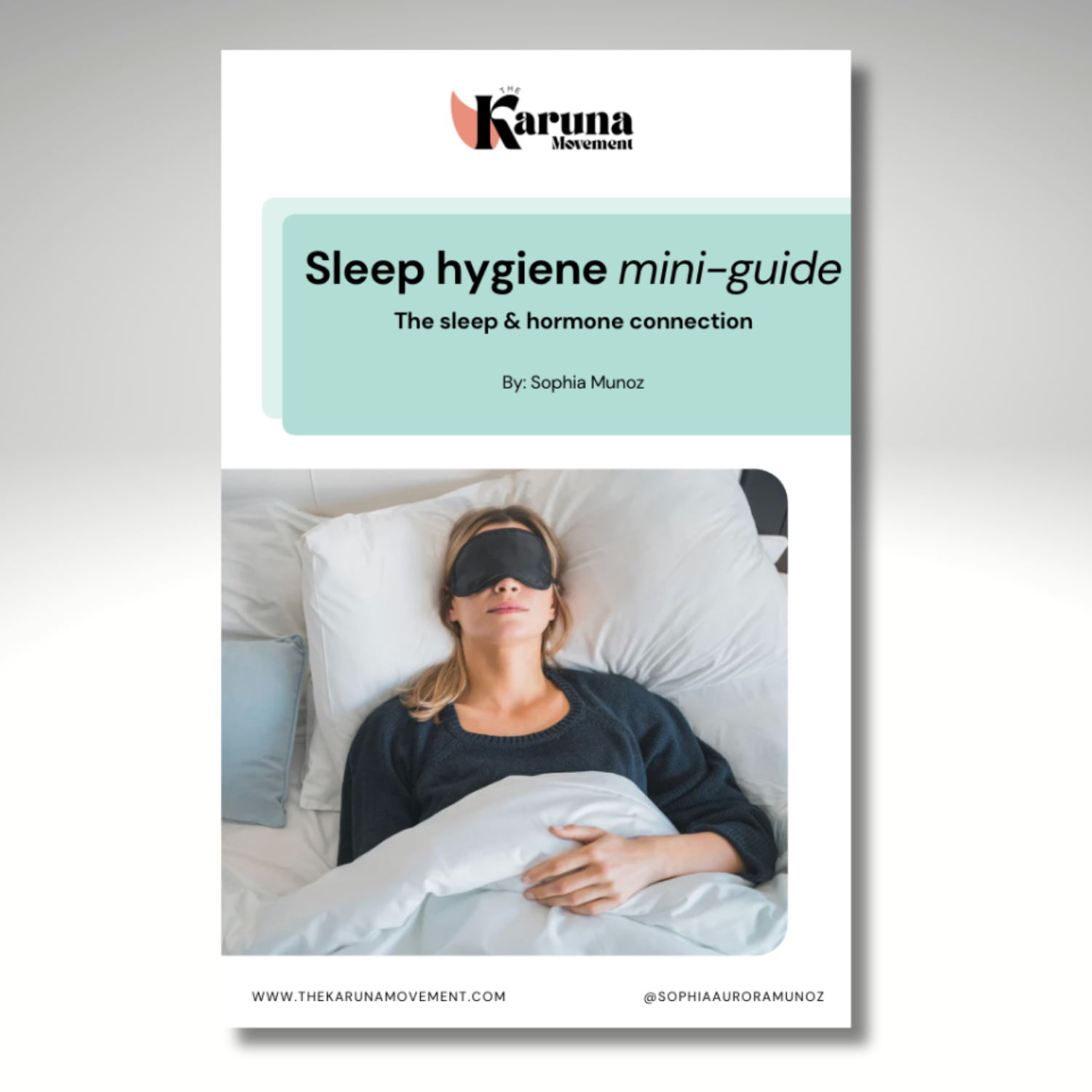 Sleep hygiene mini-guide