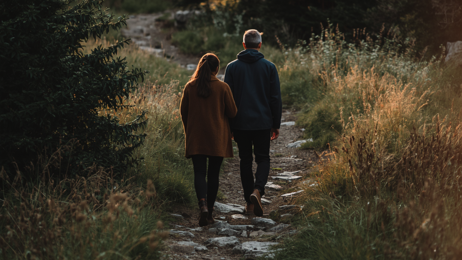 A woman guides a man through grief as he navigates loss and death.