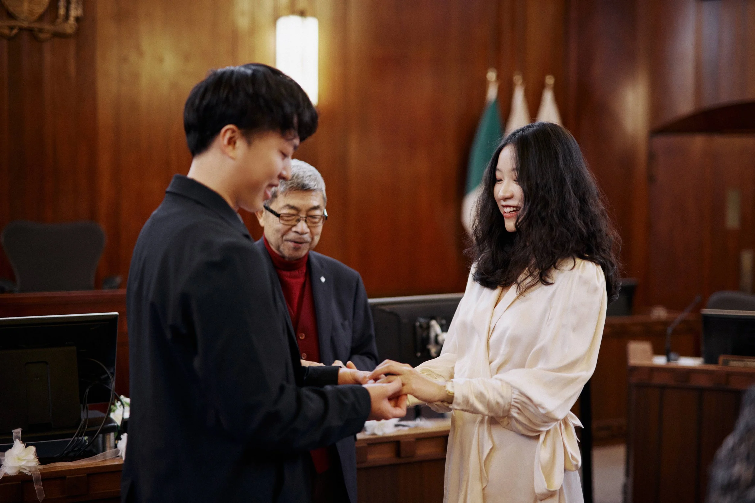 vancouver wedding signing ceremony 