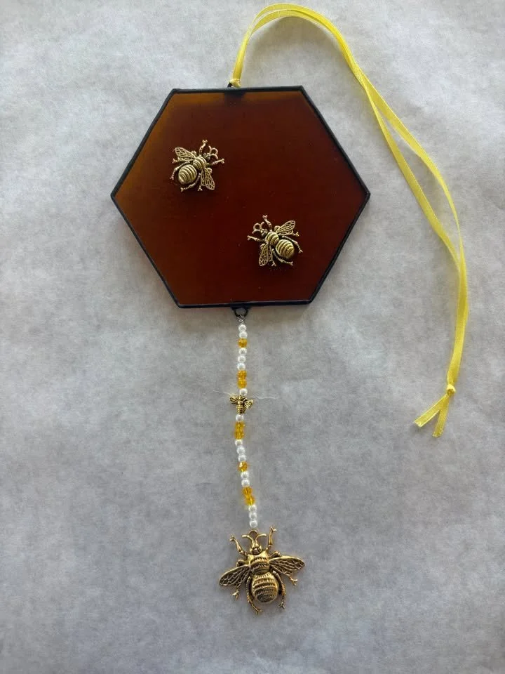 Single Honeycomb Sun Catcher