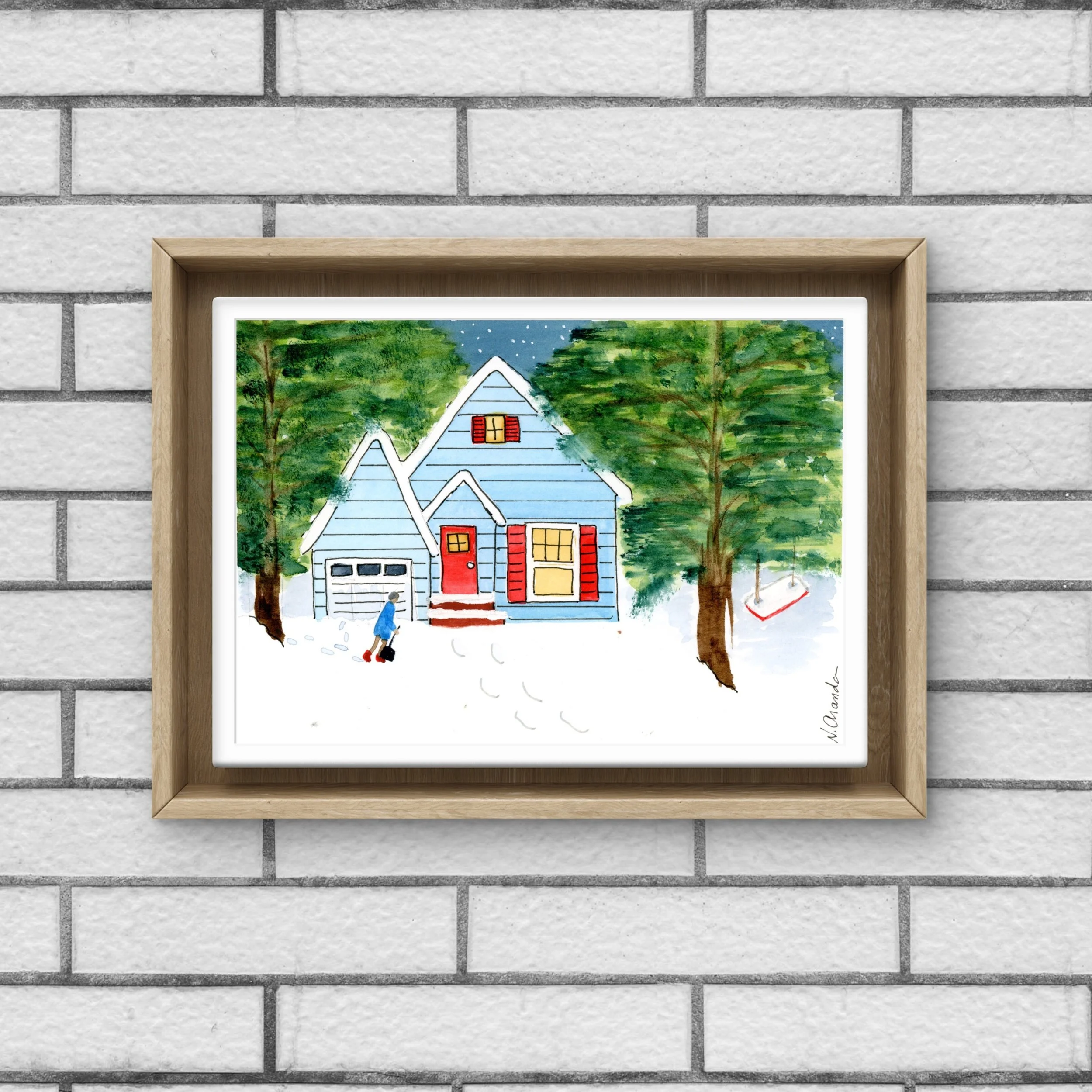 Time To Shovel - print