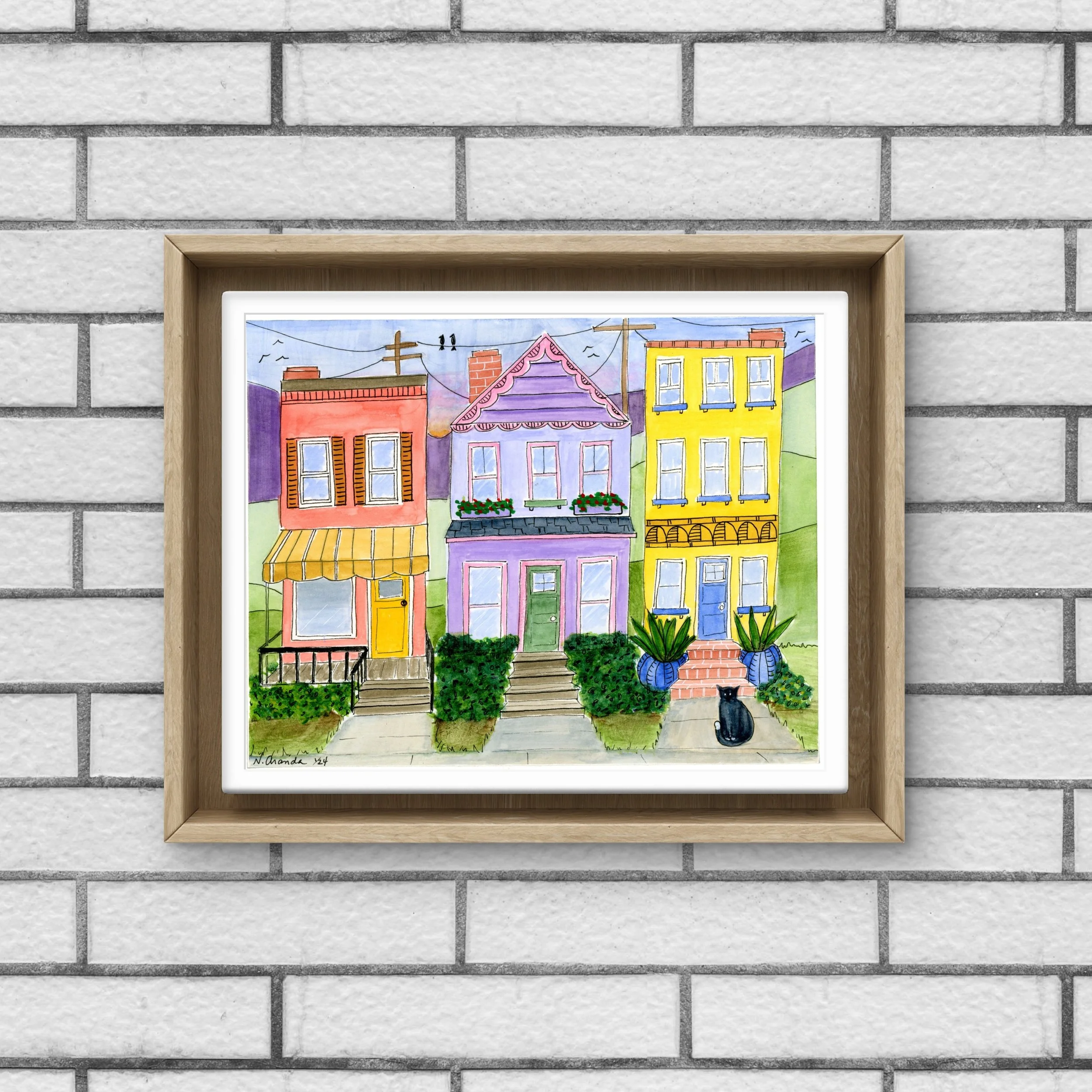 Edge of Town - print