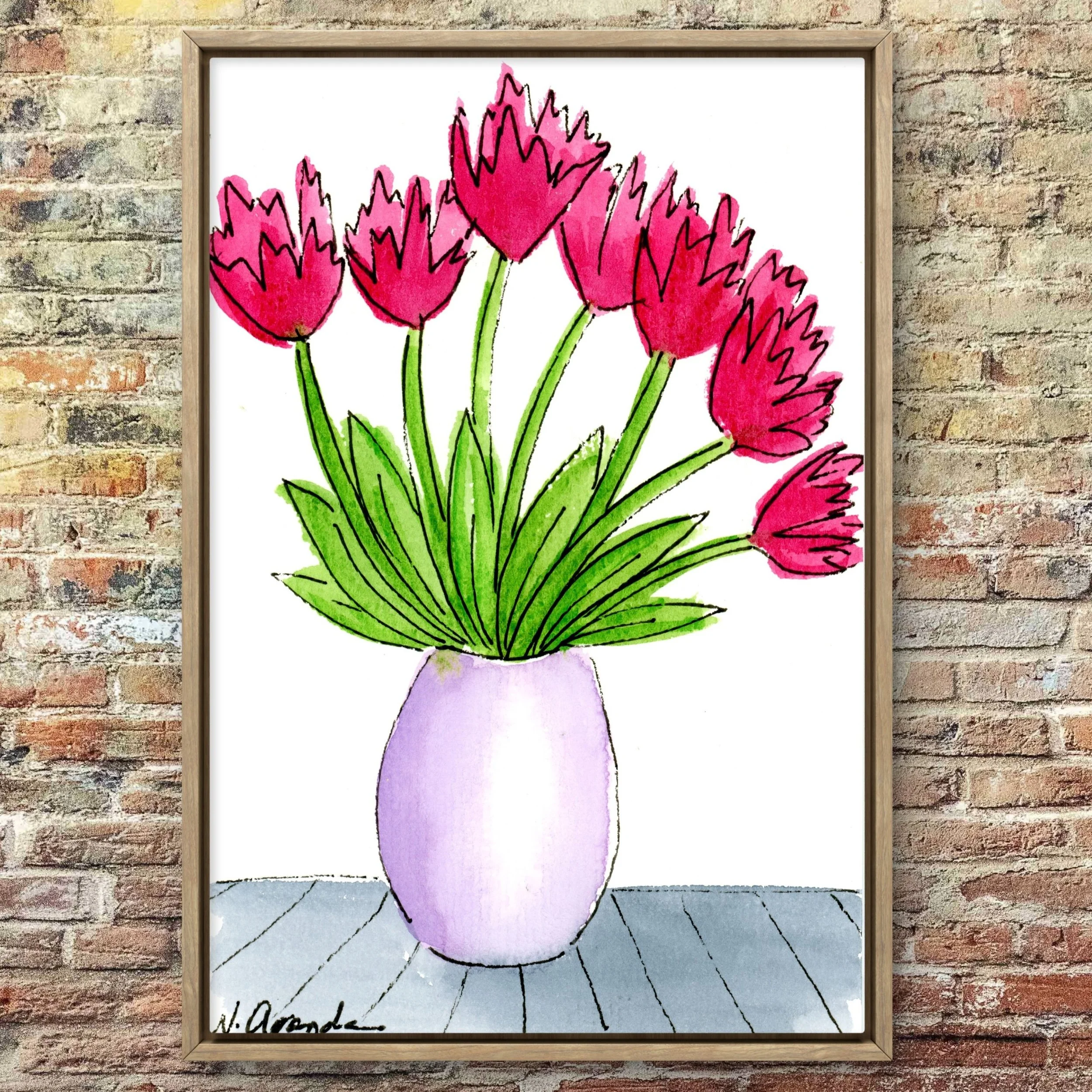 Pink Emperors - print