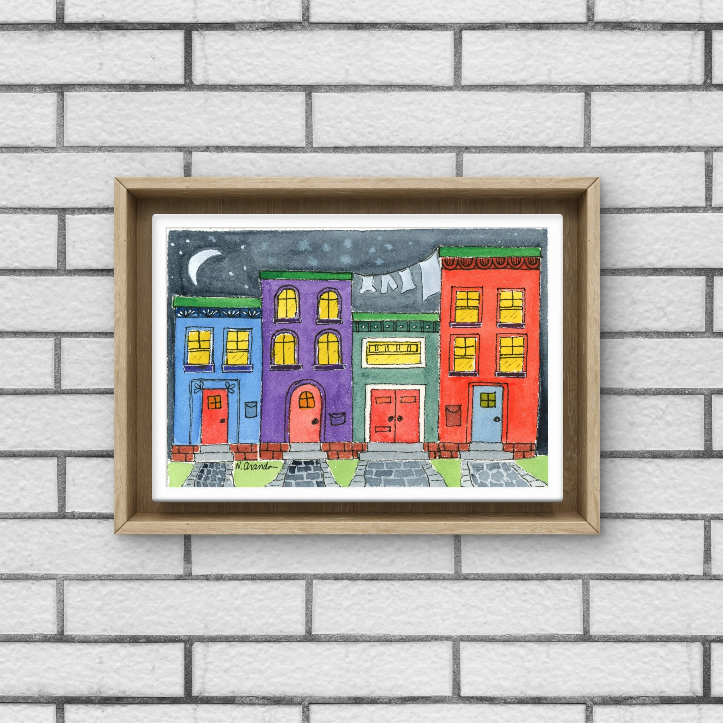 Forgotten Laundry - print