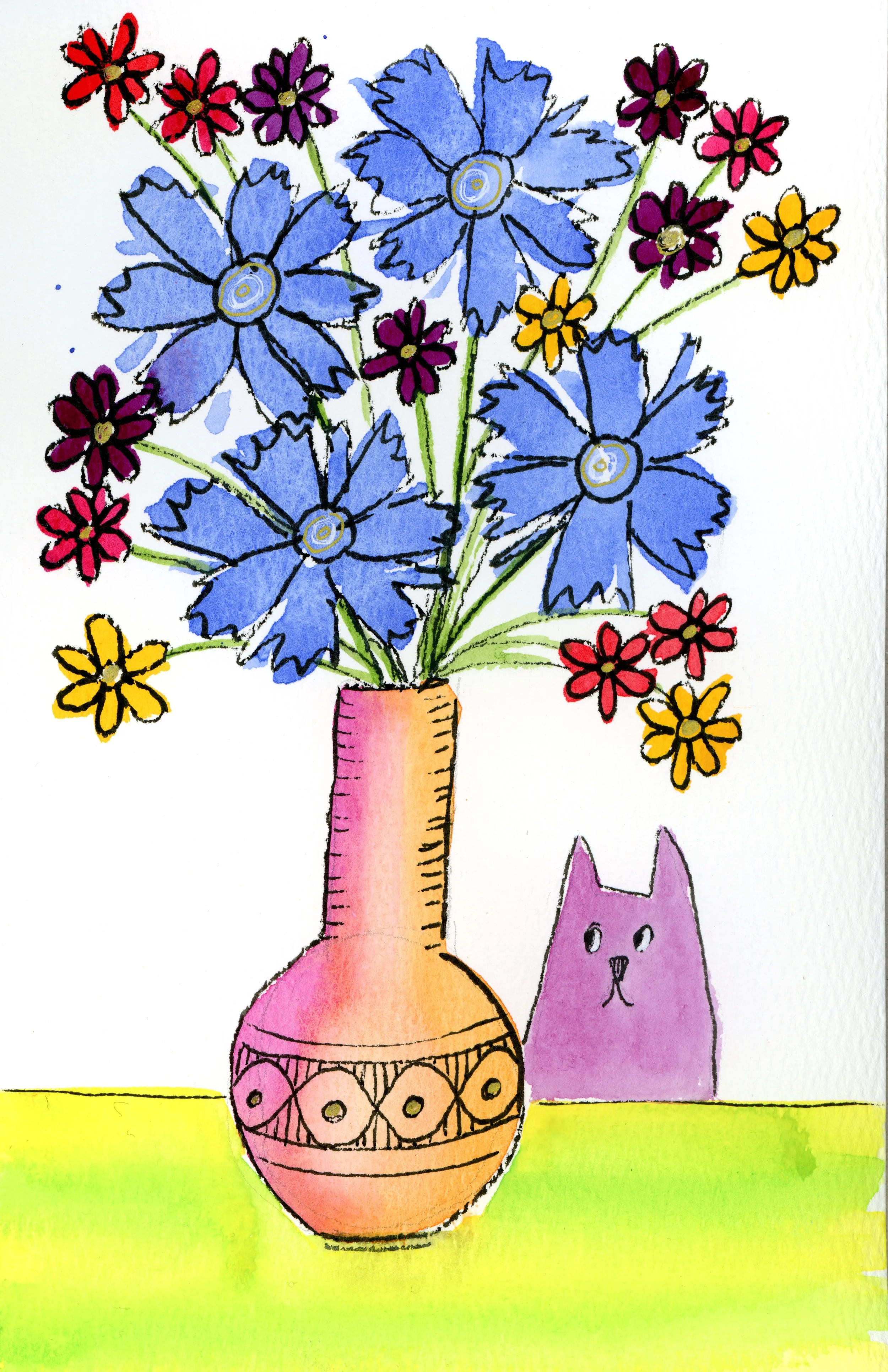 Never Trust a Purple Cat