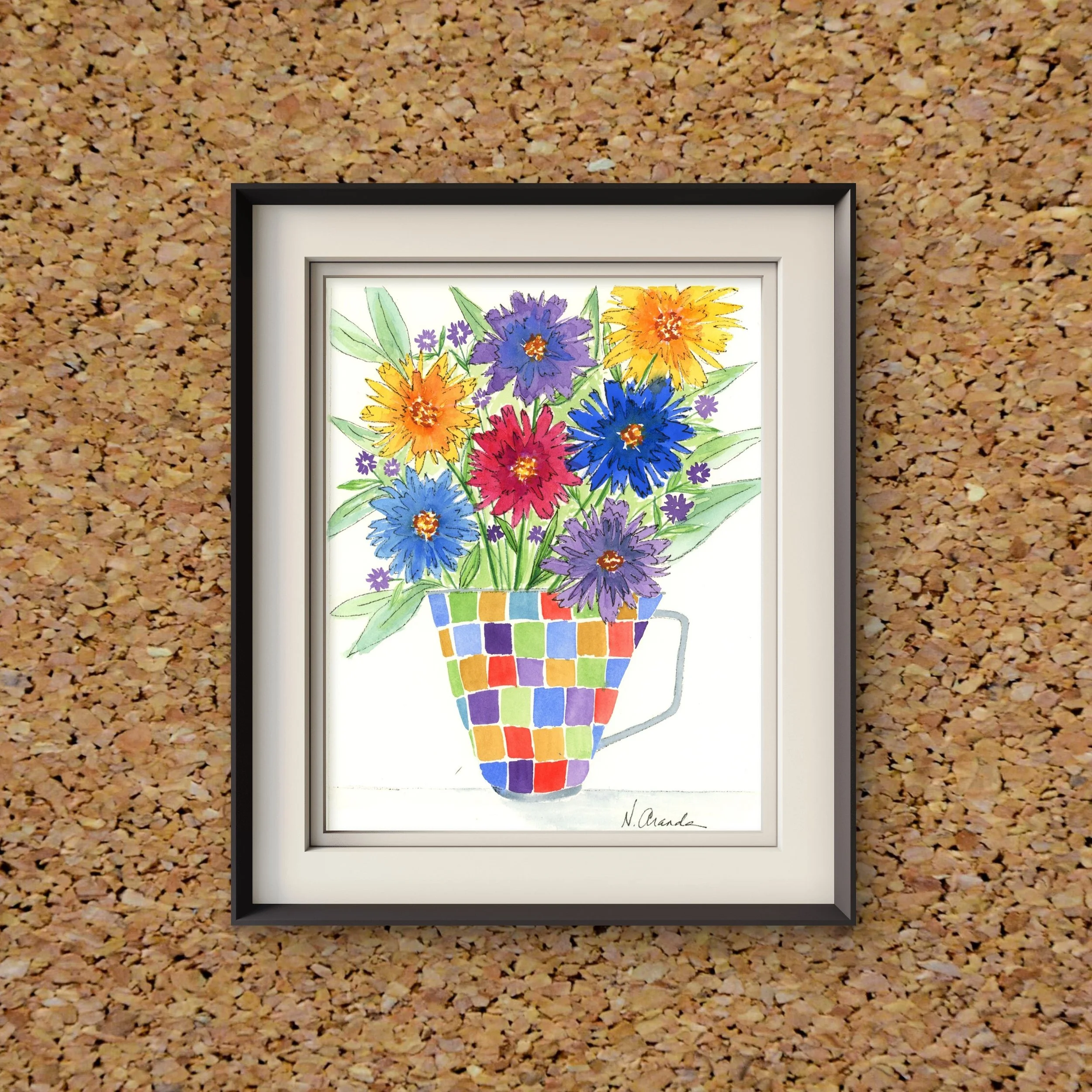 Grandpa's Vase - print