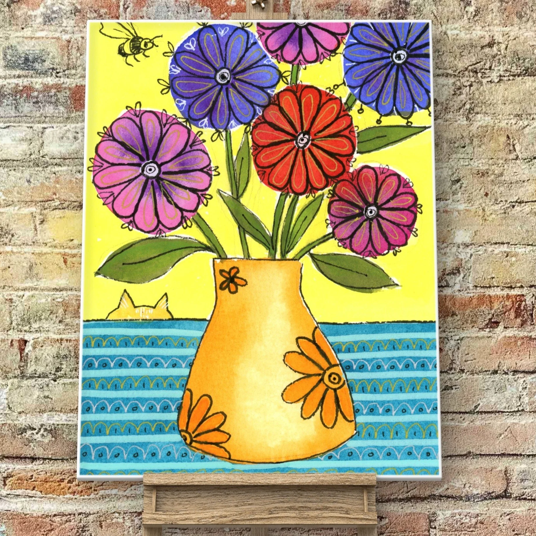 Vase With Hips - print