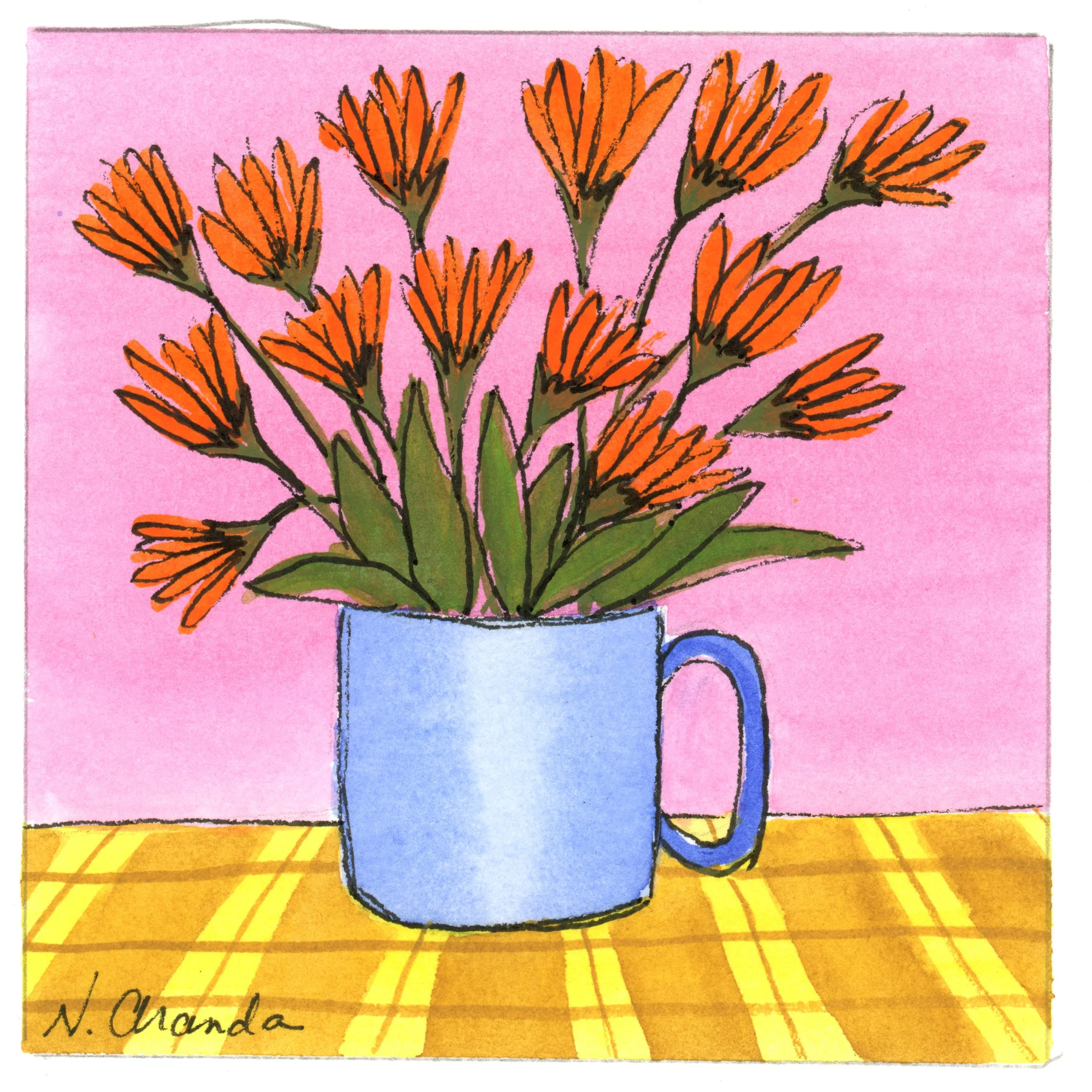 Garden Mum - Miniature Original