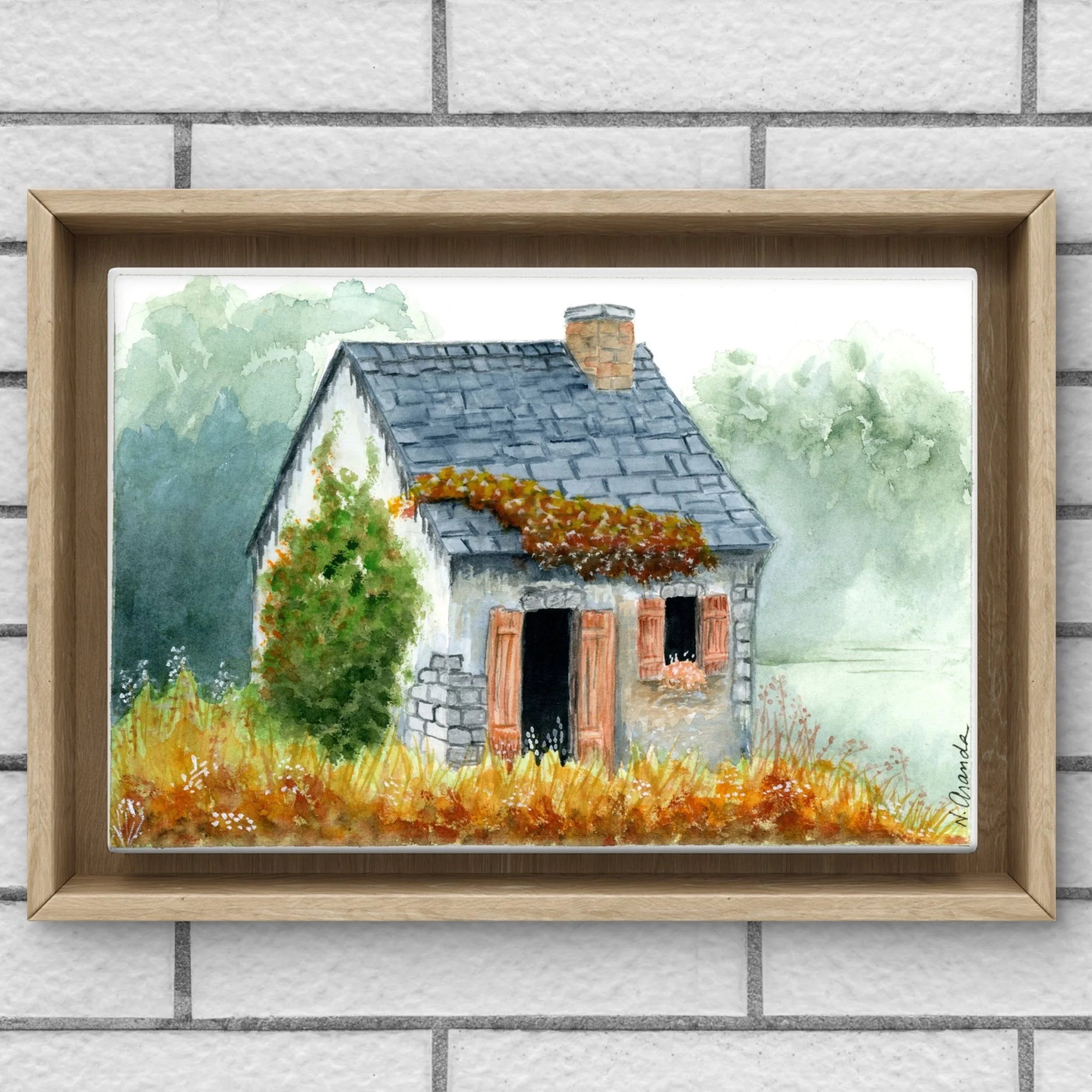 Abandoned Cottage - print