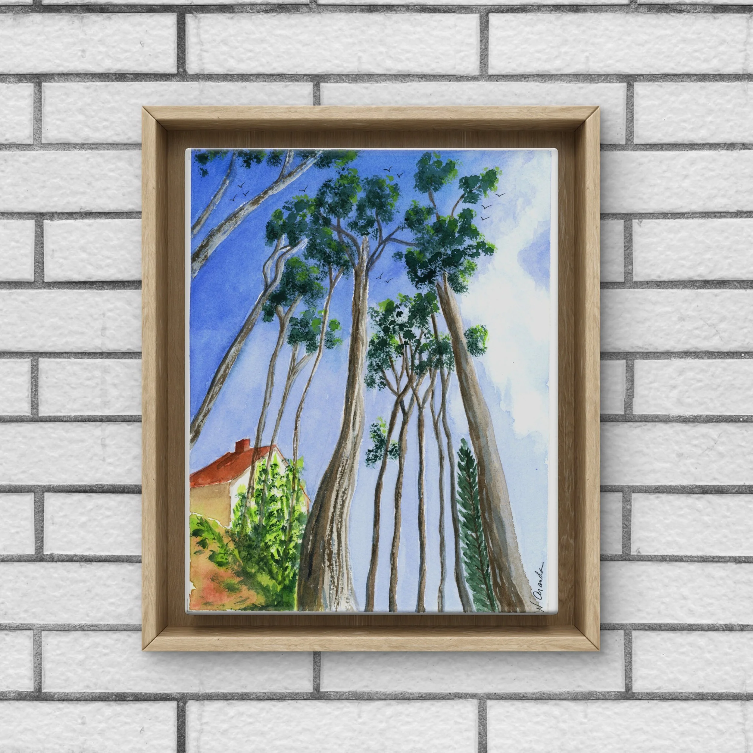 From the Ravine - print