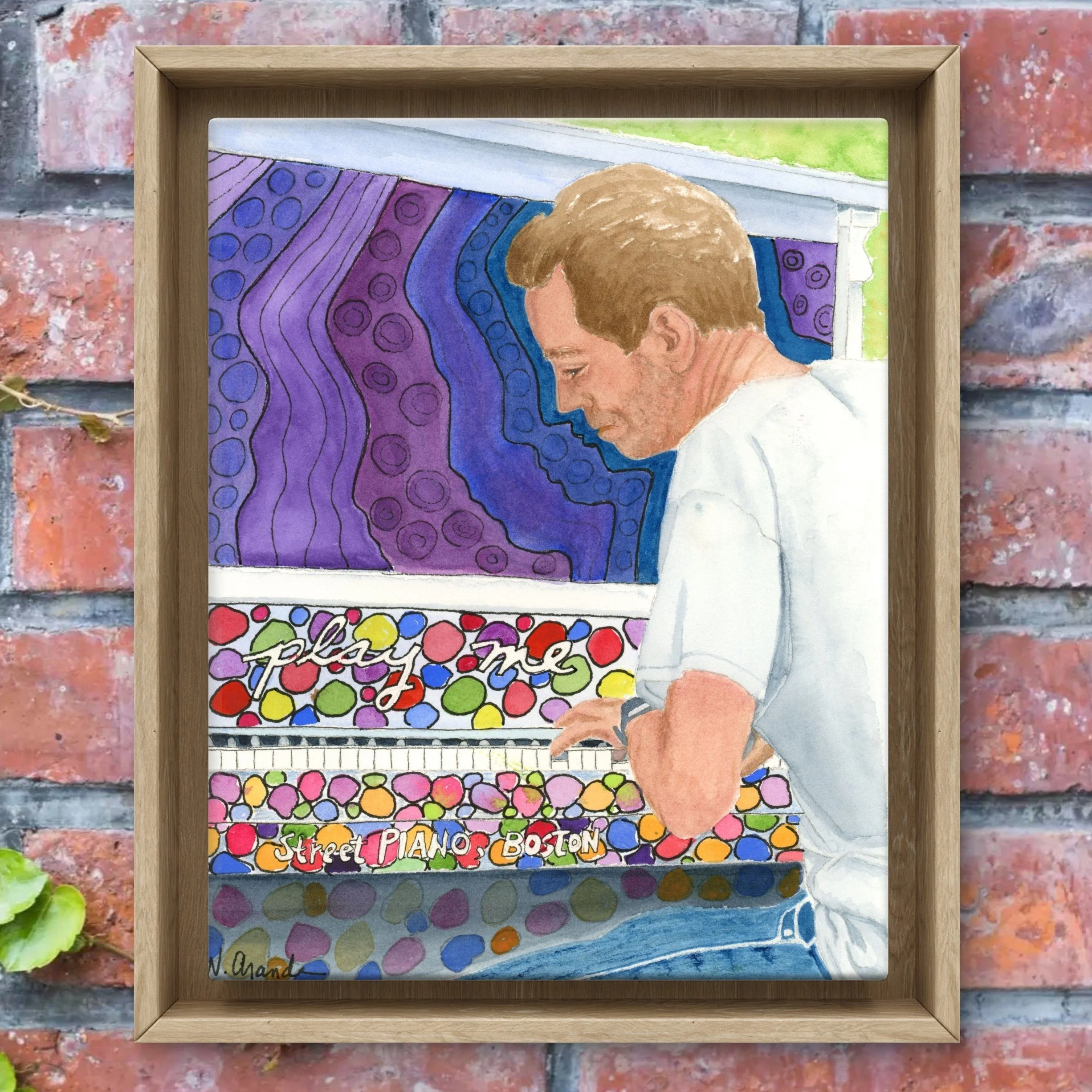 Public Piano - print