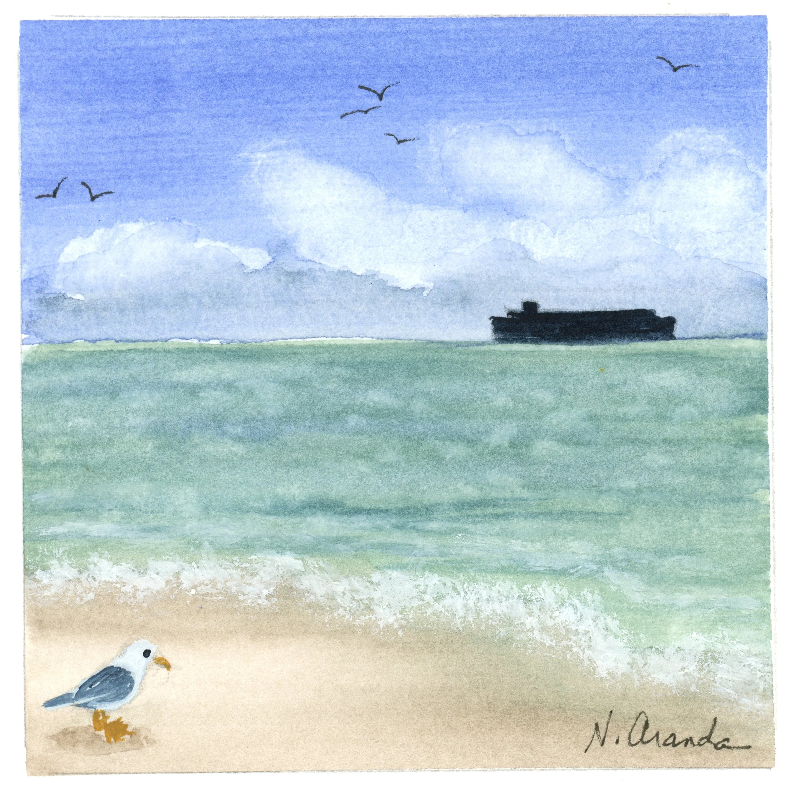 Commerce - Miniature Print