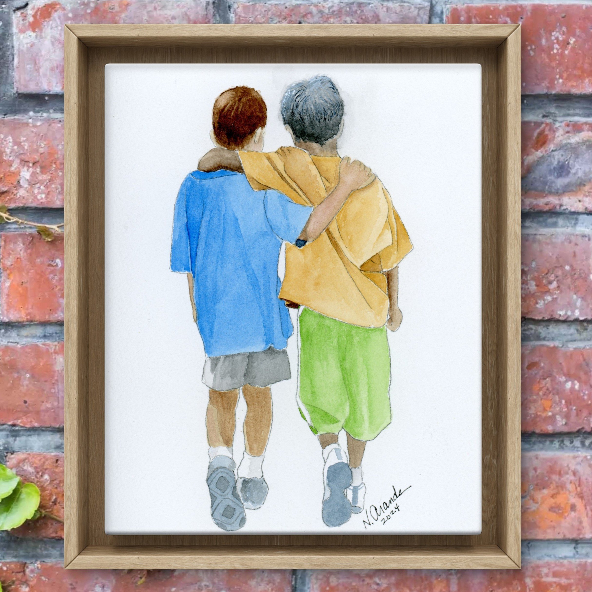 Buddies - print
