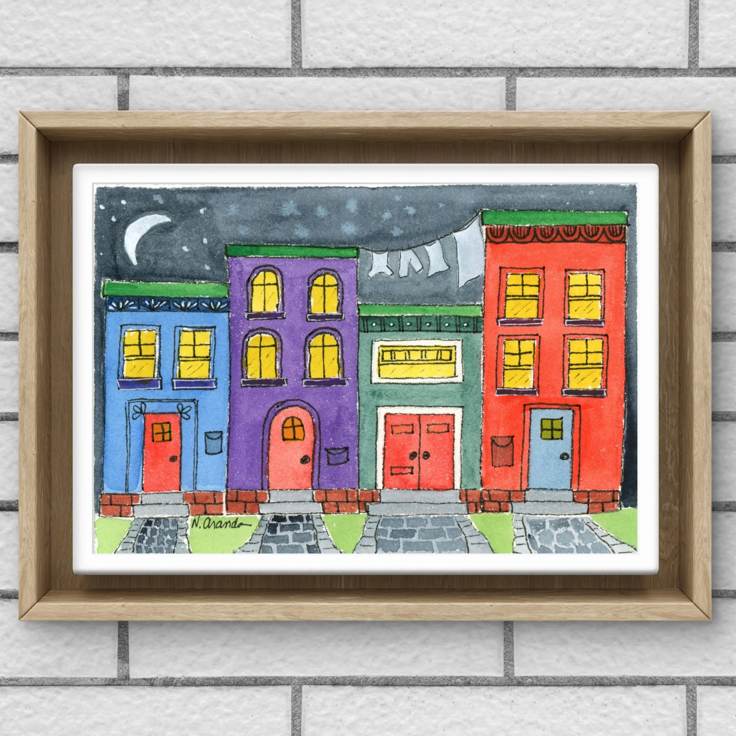 Forgotten Laundry - print