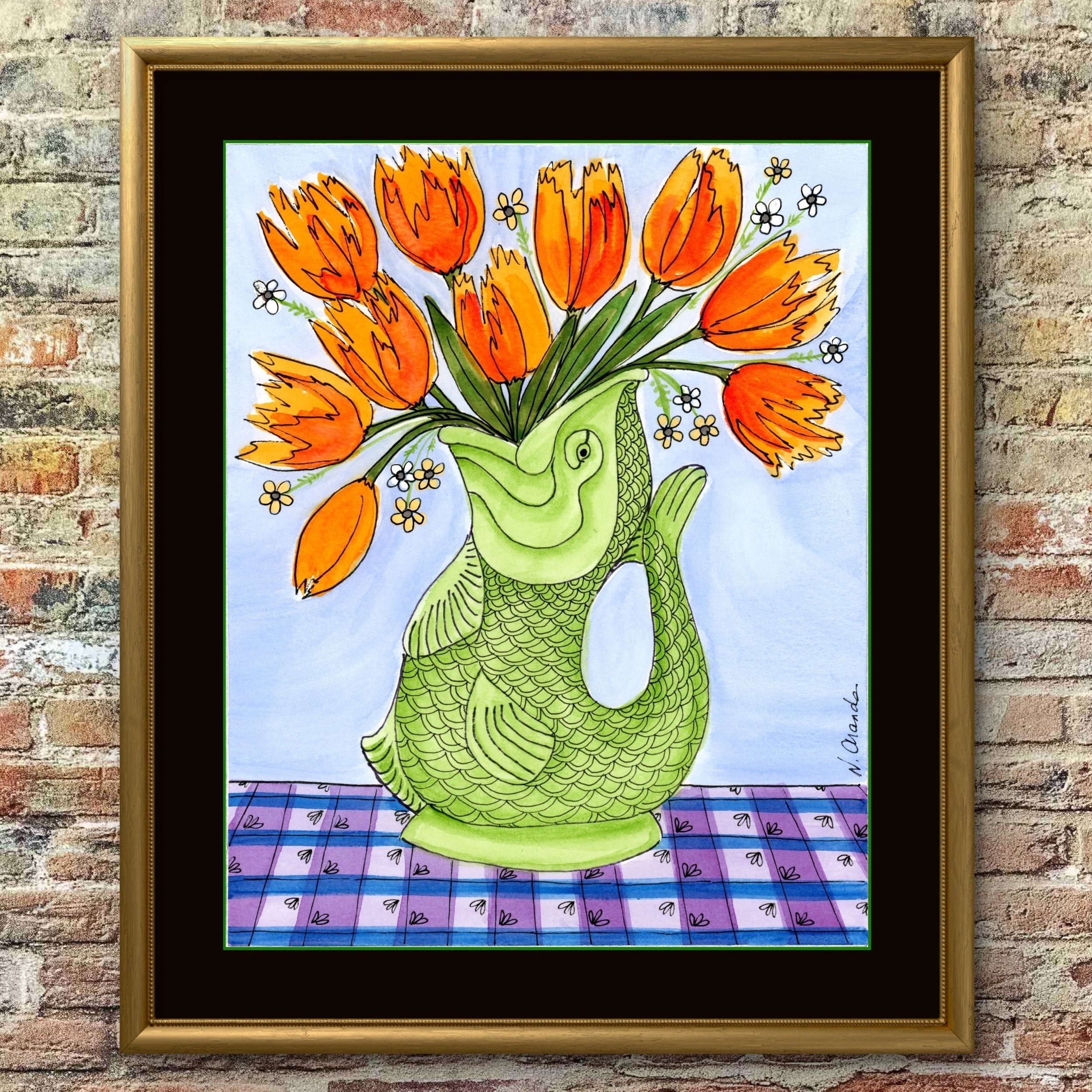 Fish - print