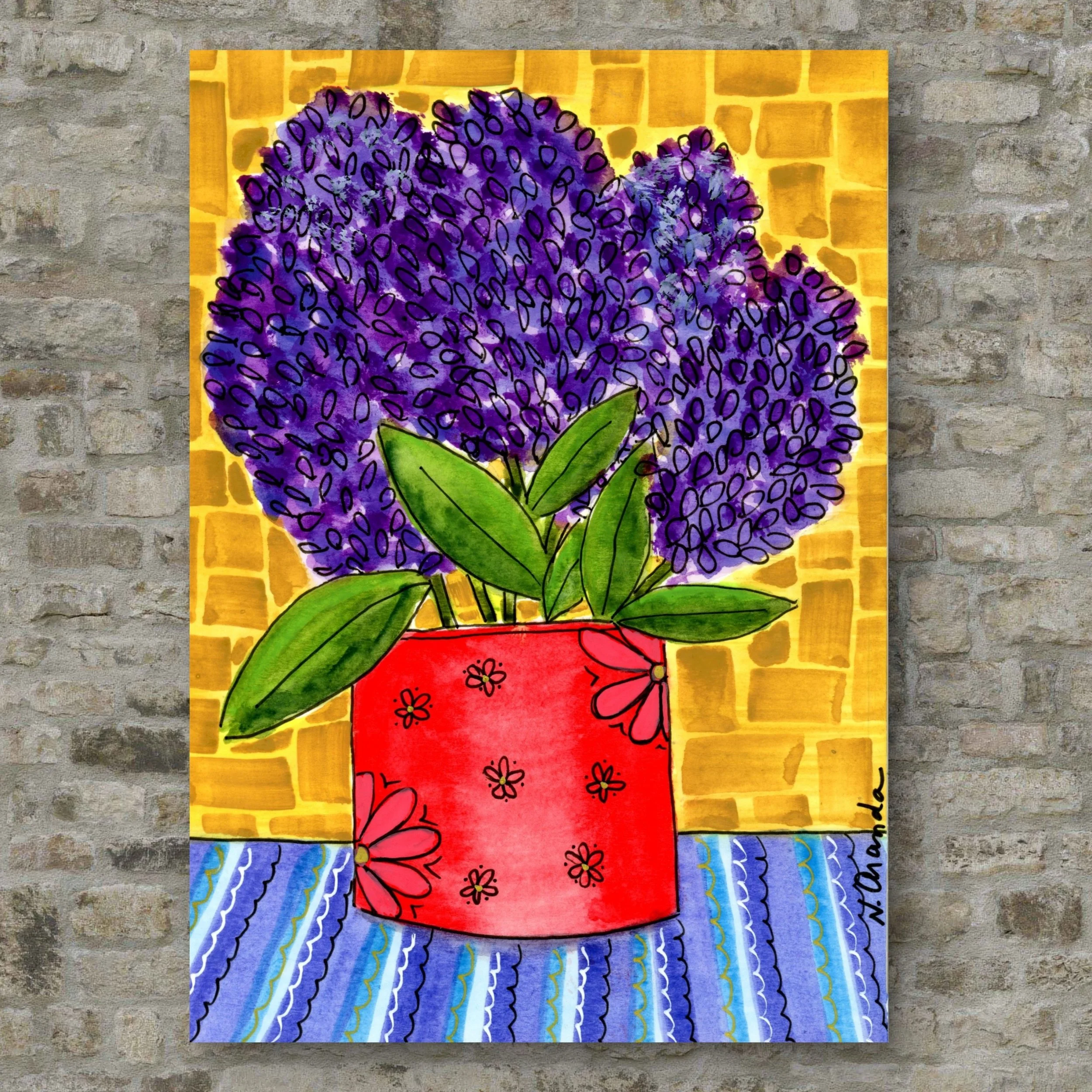 Lilacs - print