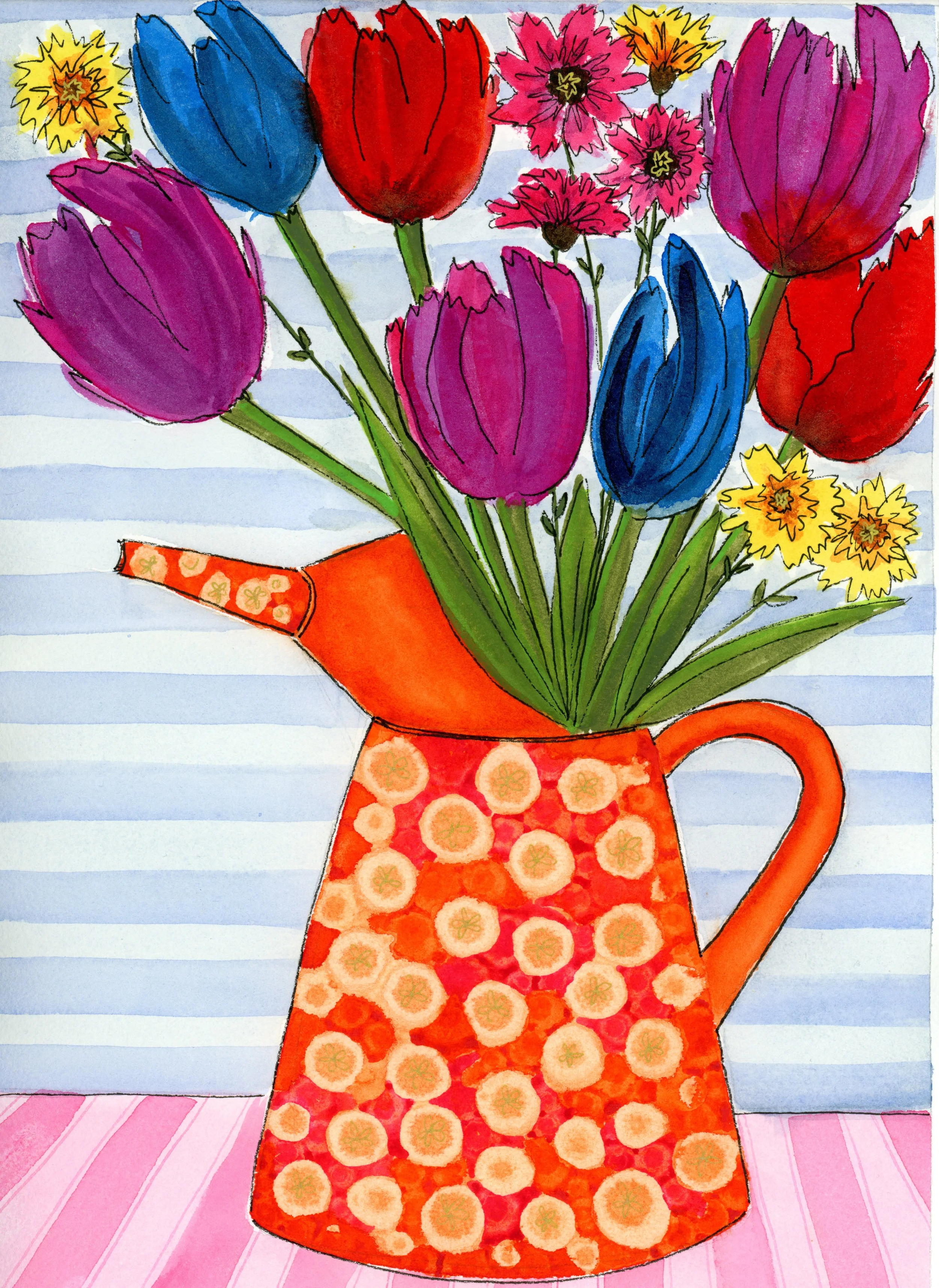 Metal Watering Can Number Two