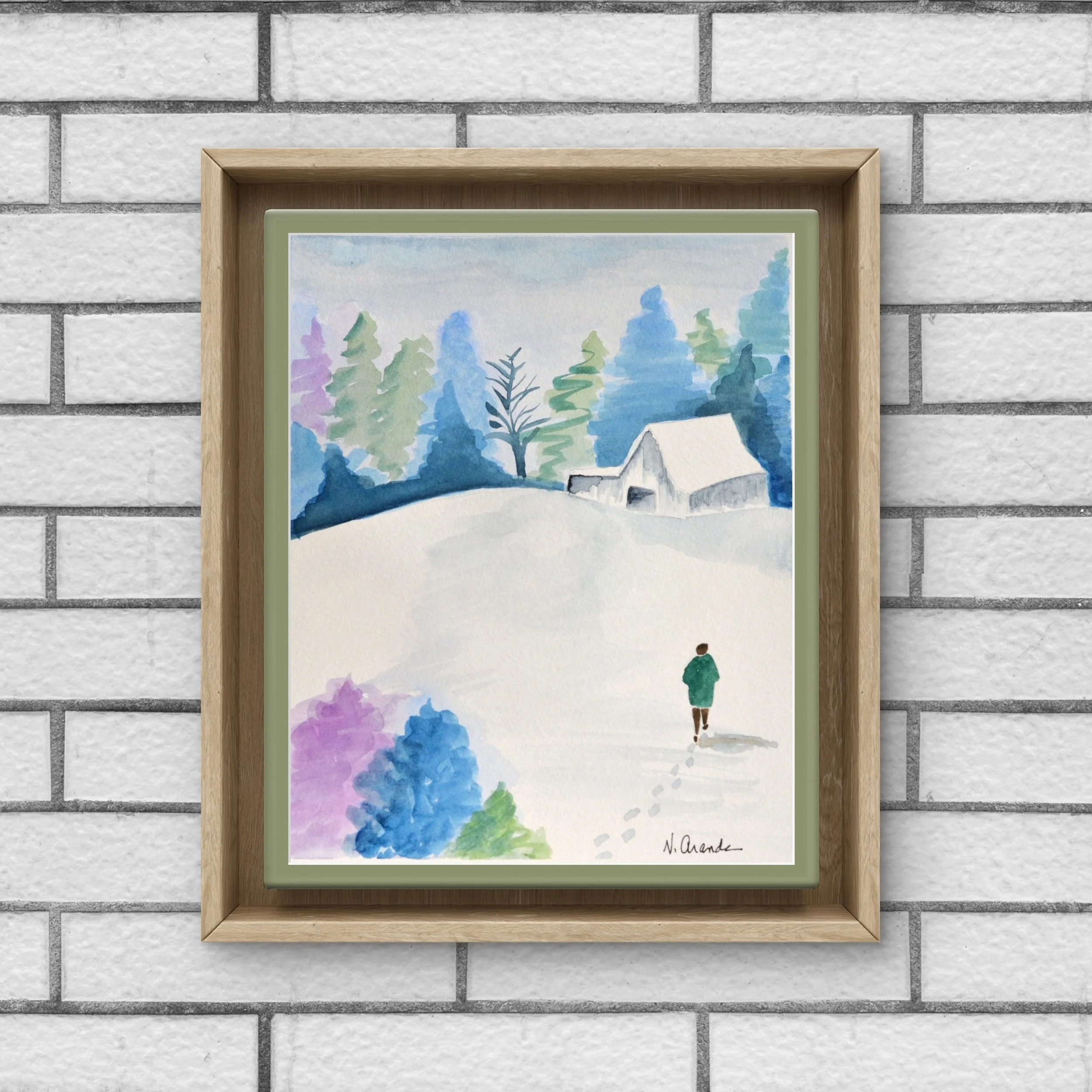 Winter Hush - print