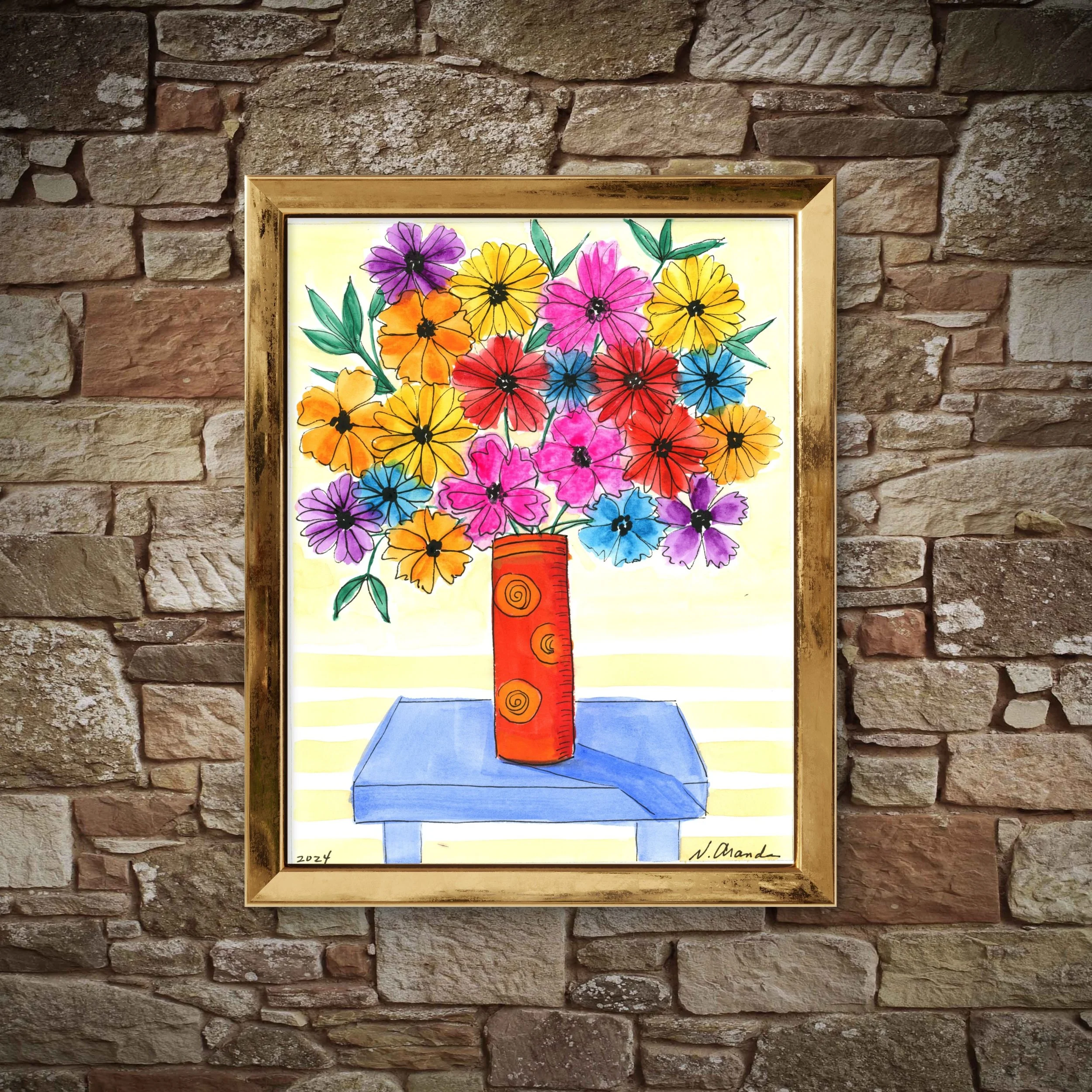 Daring Arrangement - print