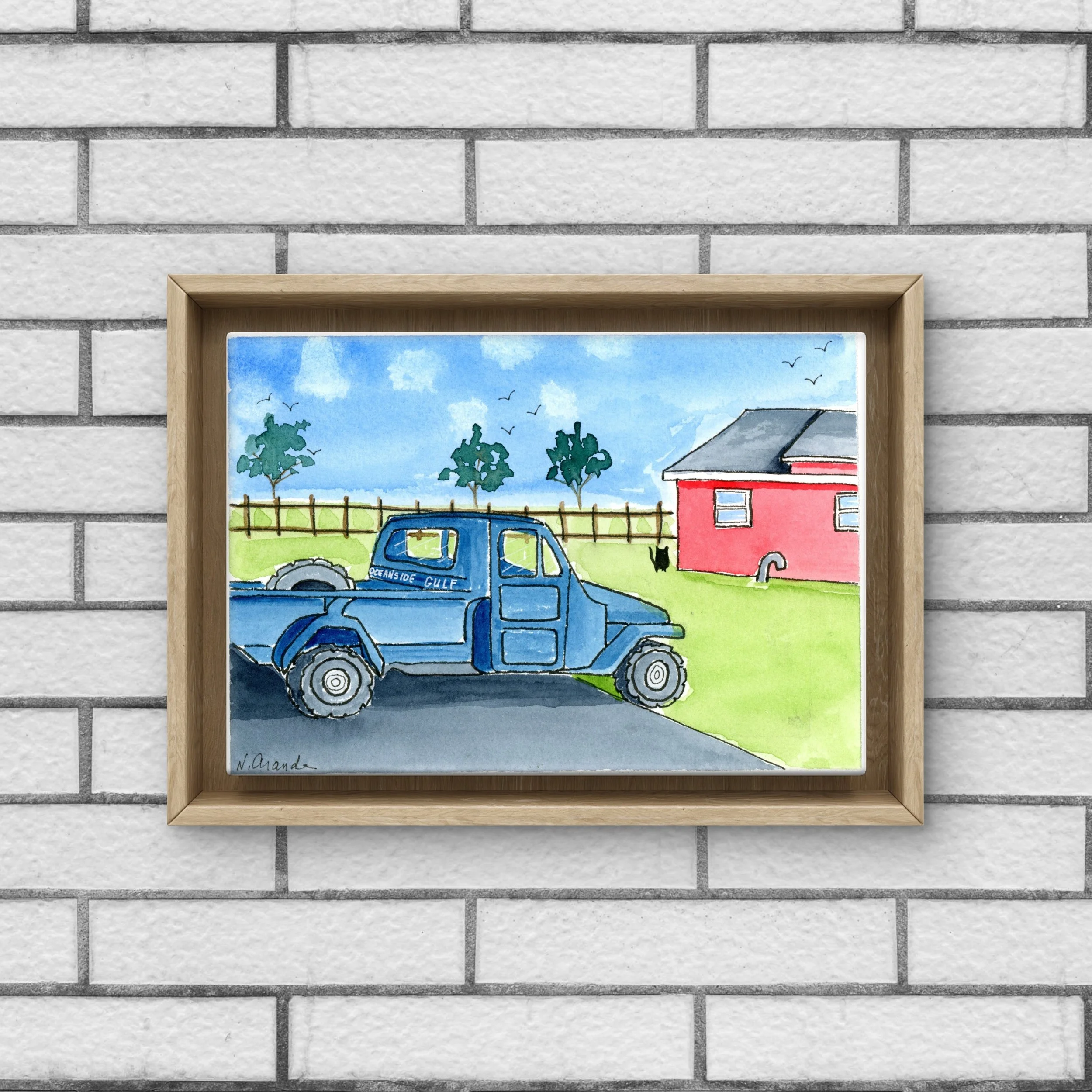 Oceanside Gulf - print