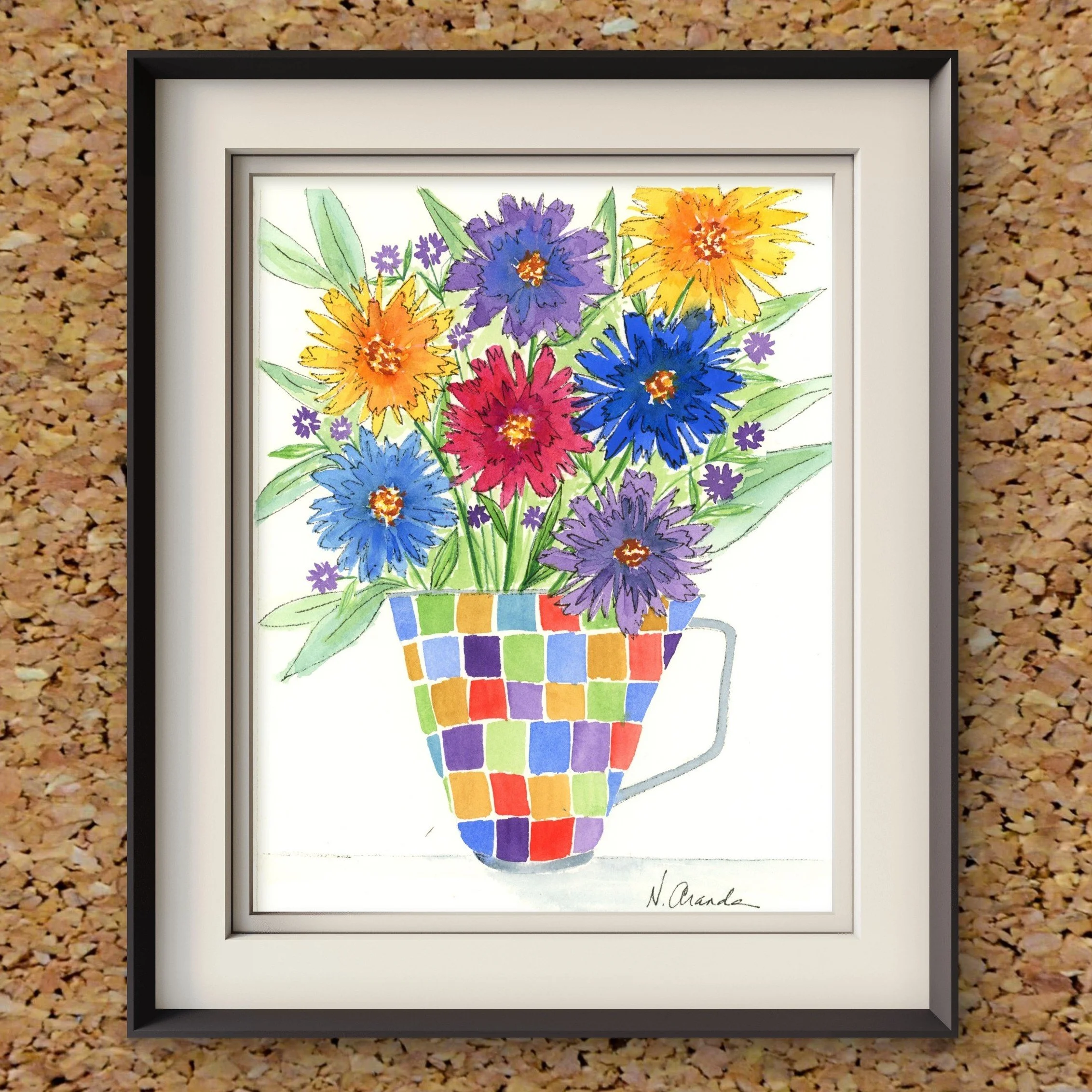 Grandpa's Vase - print
