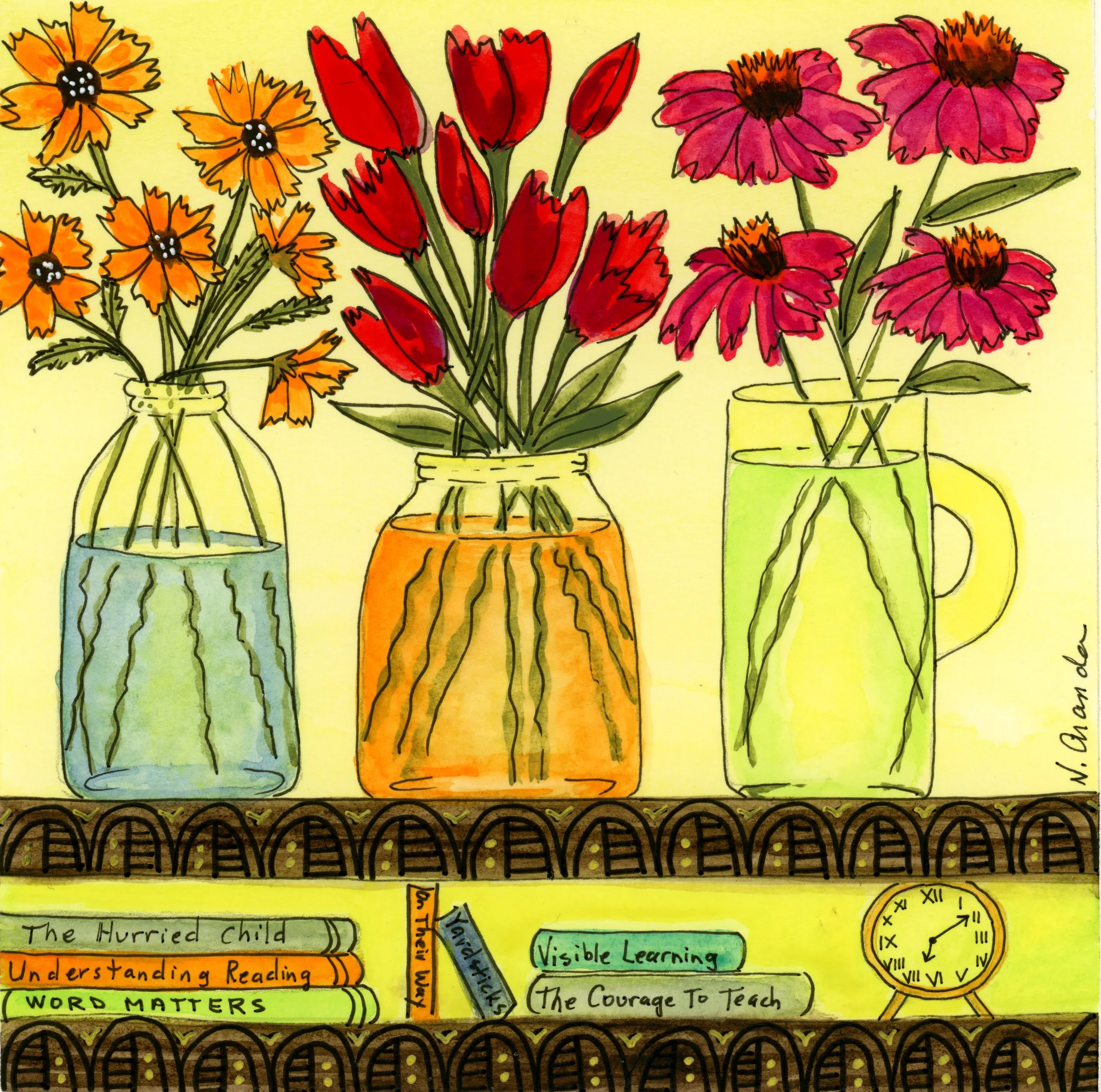 Flowers and the Art of Teaching