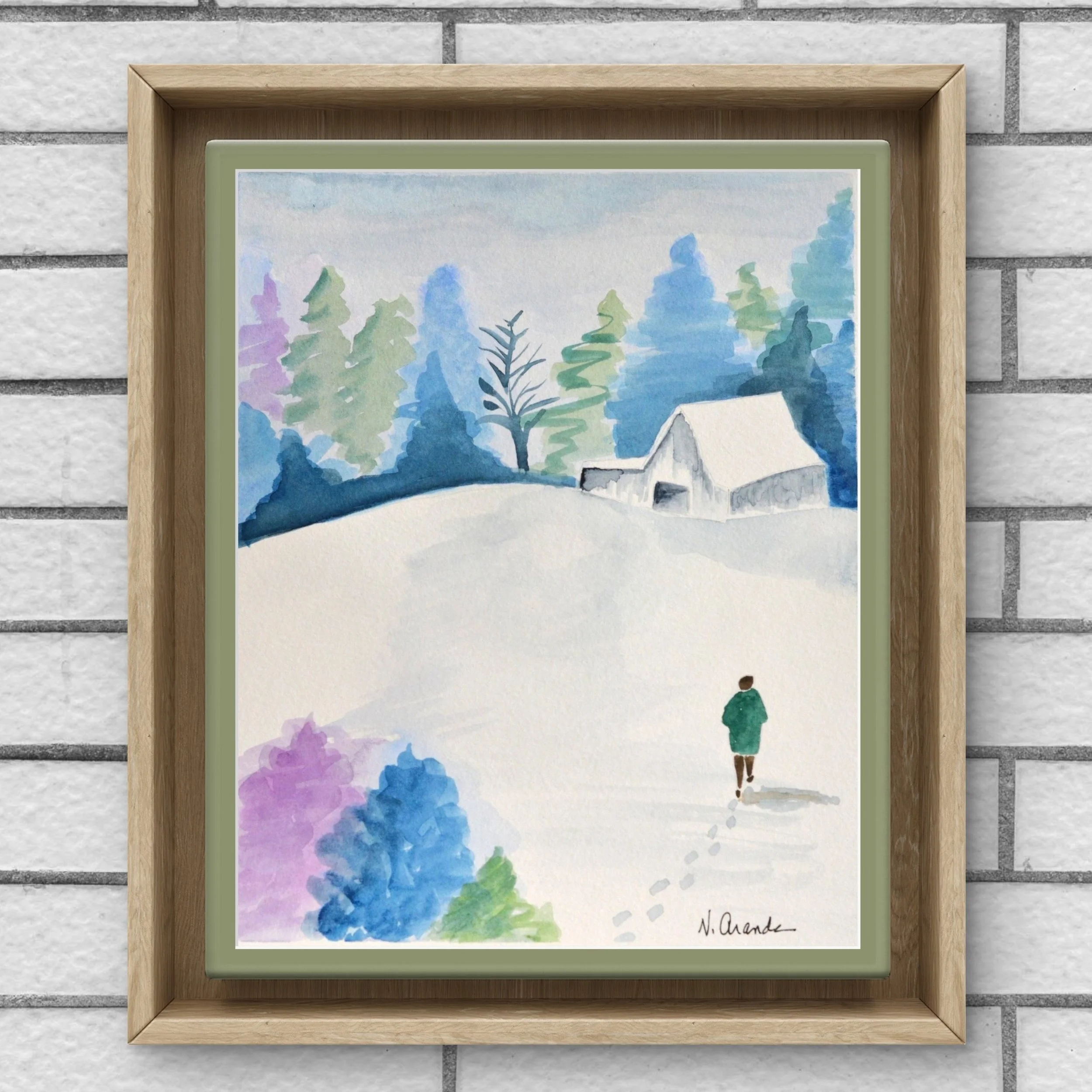 Winter Hush - print