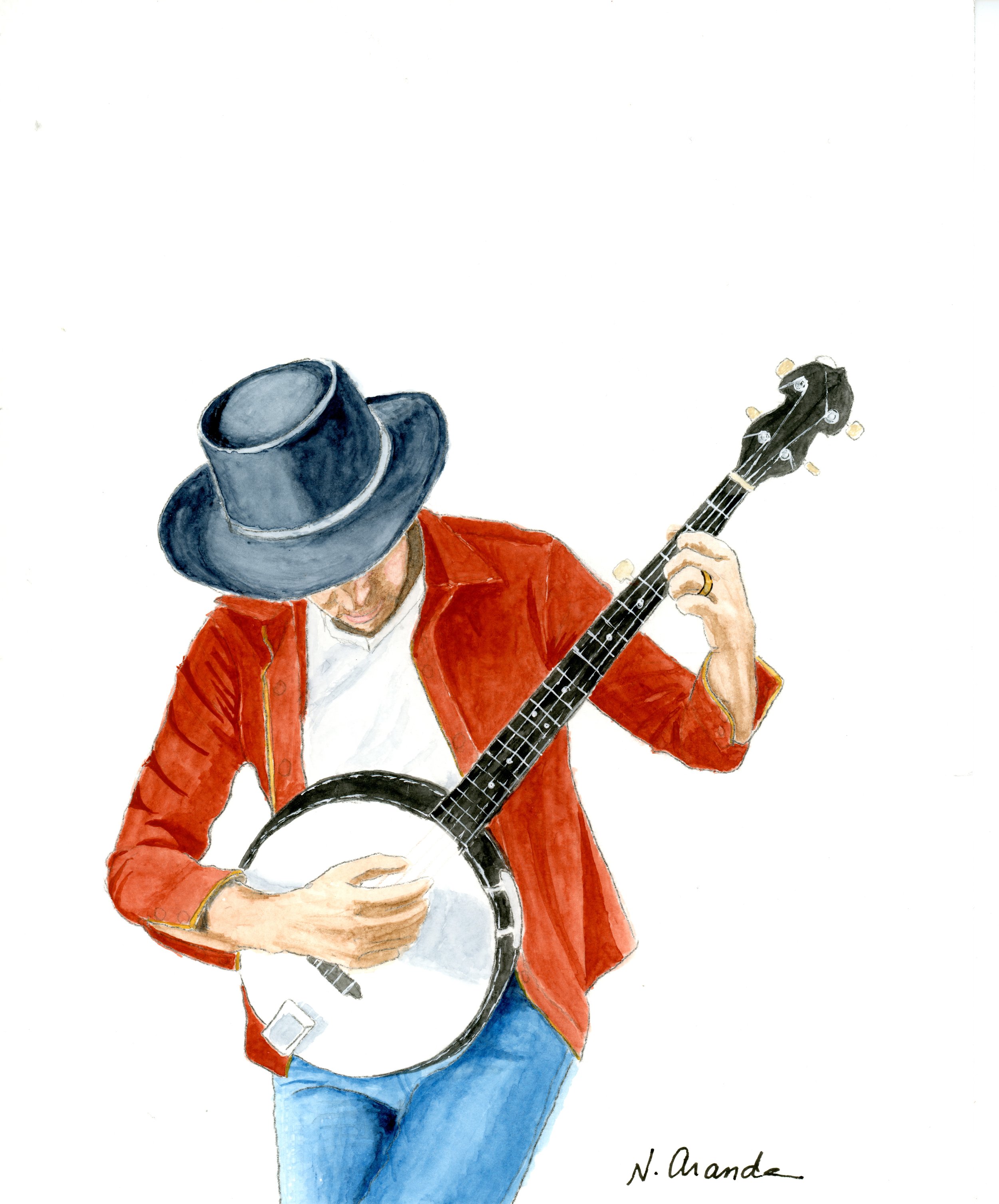 Banjo Player