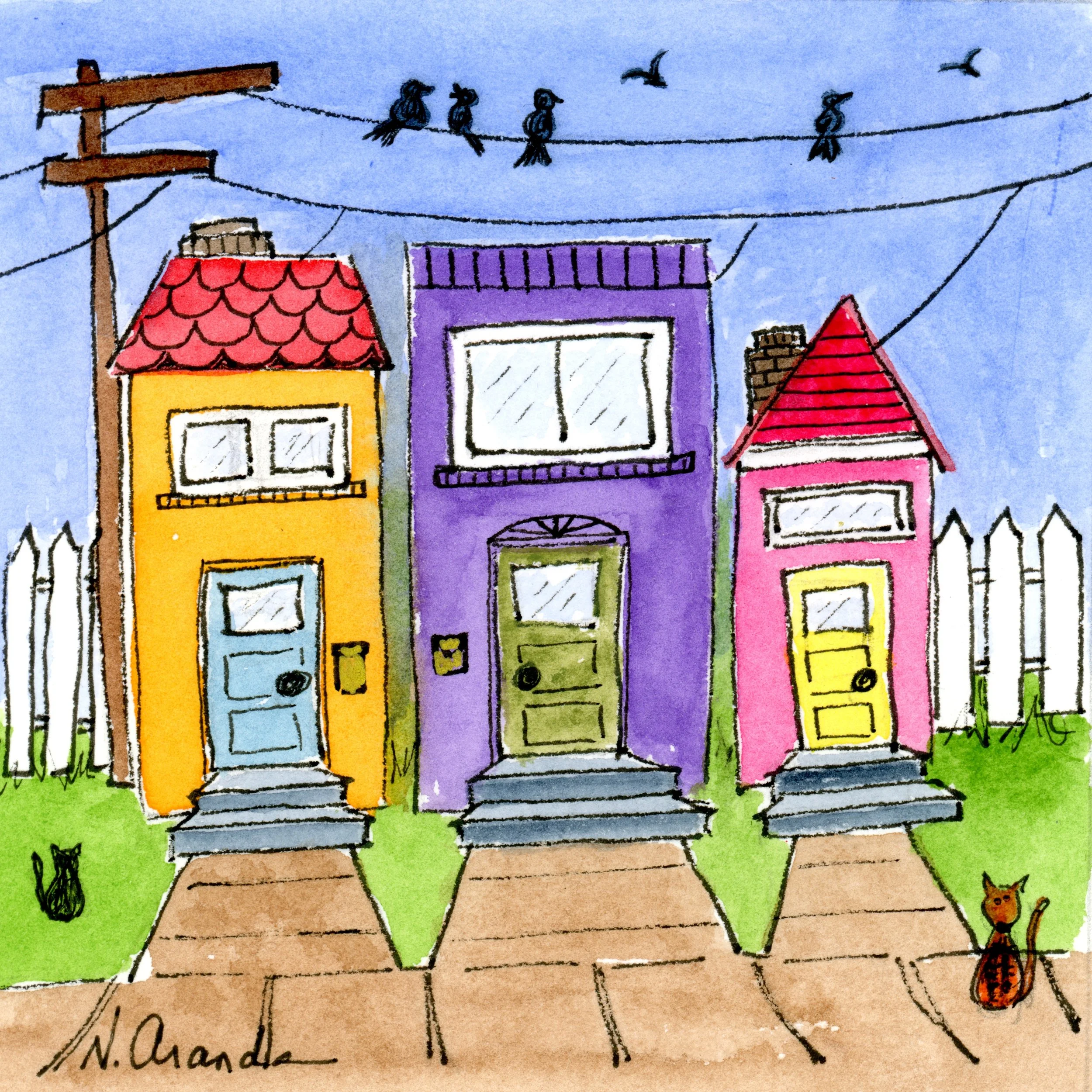 Squeezed In - Miniature Original