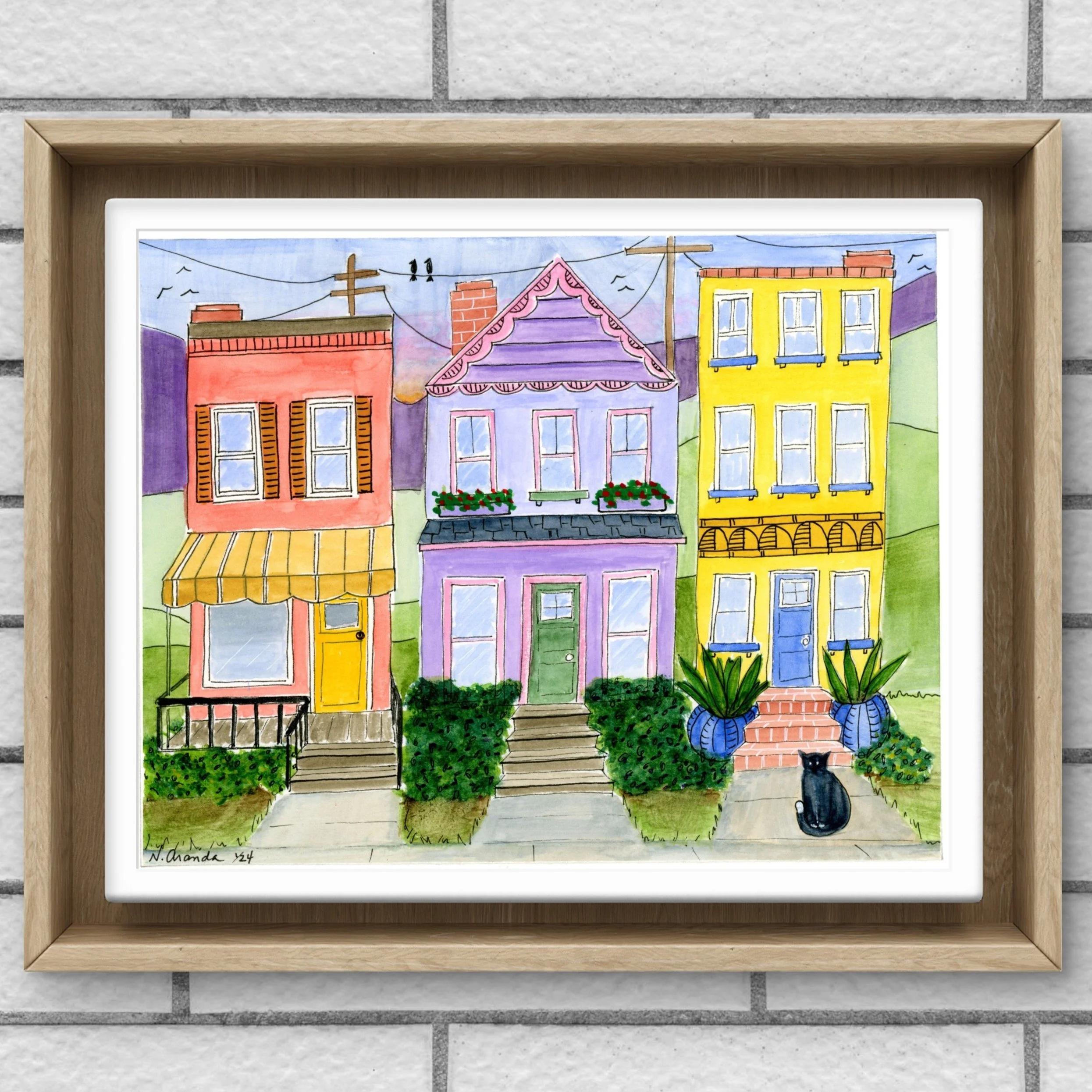 Edge of Town - print
