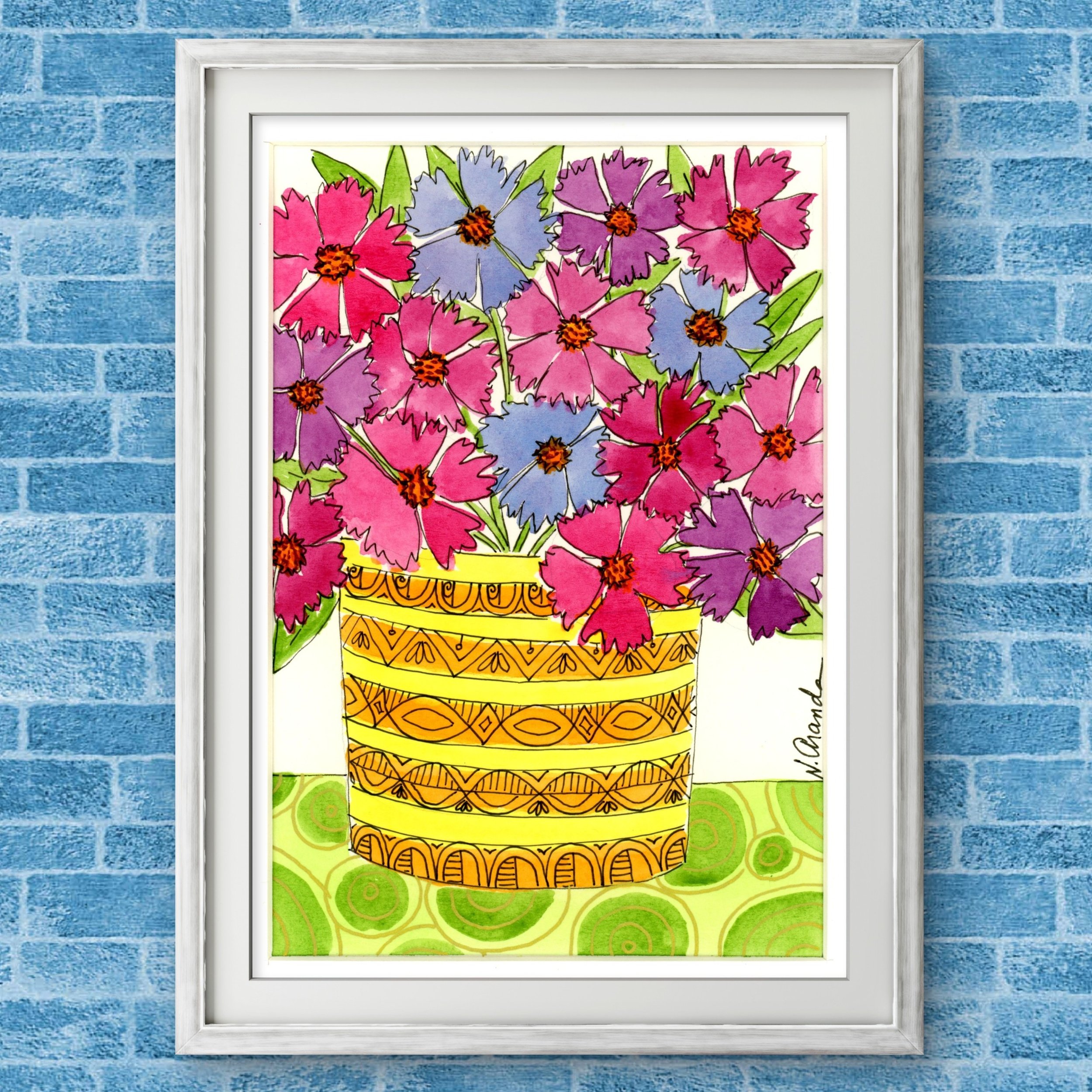 Summer Ice Pops - print