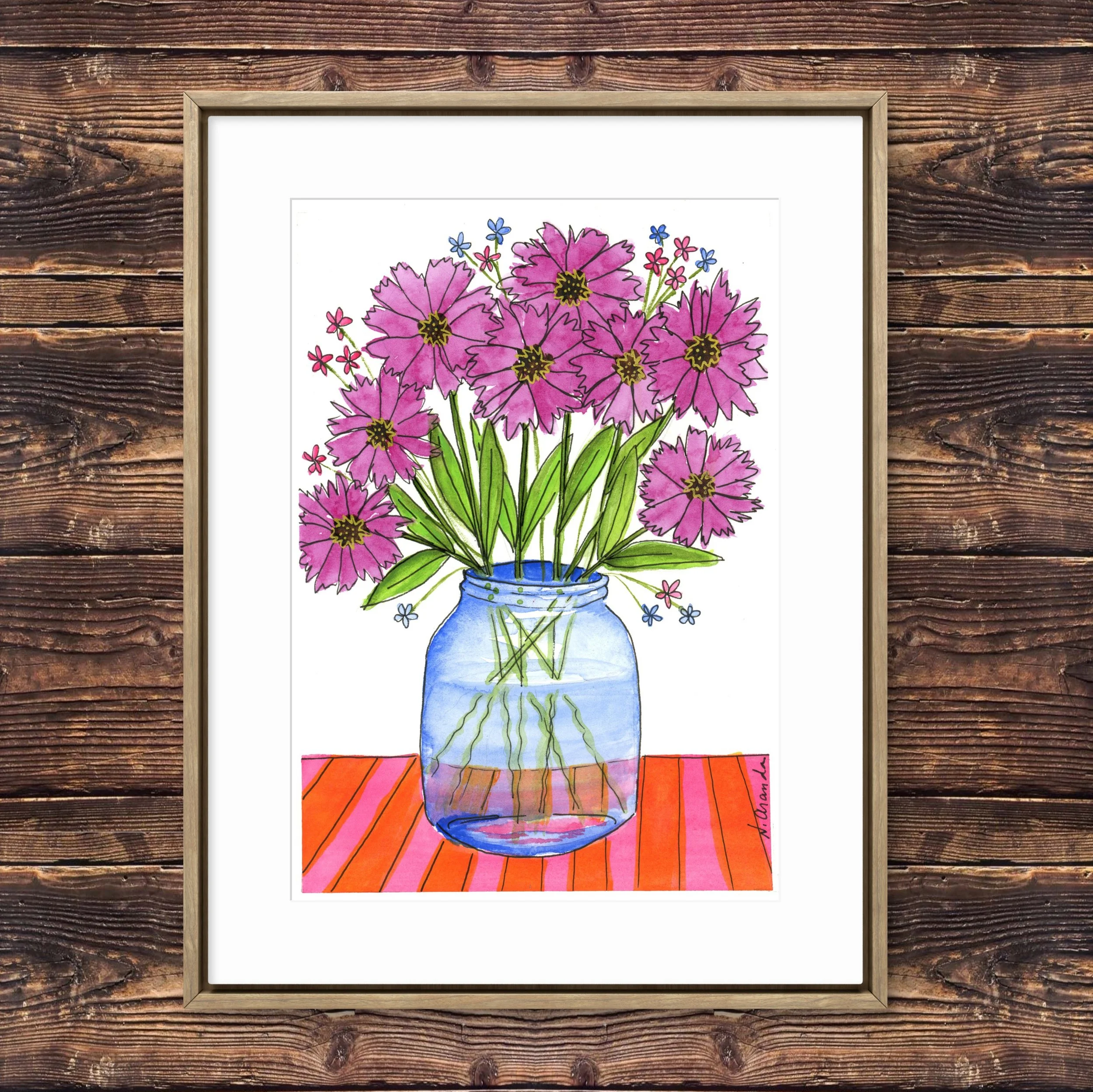Bouquet - print