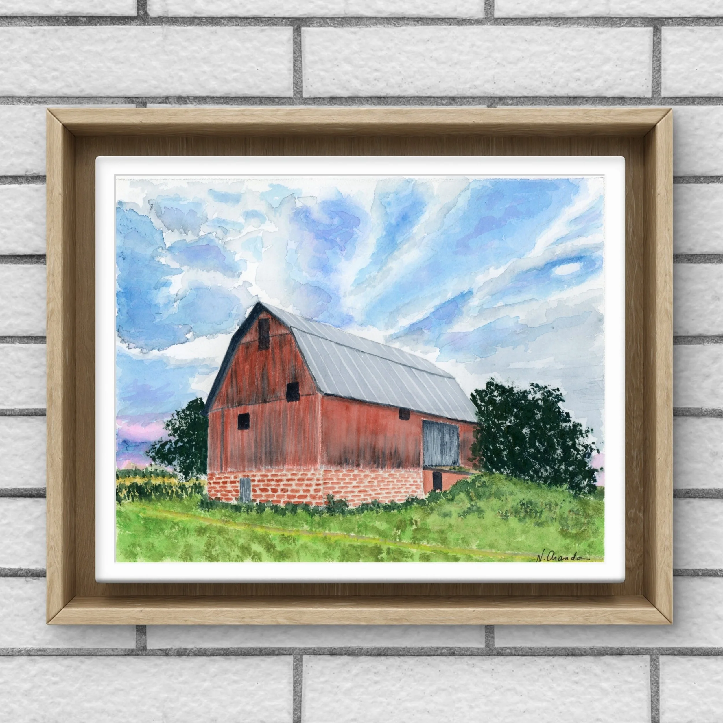 Wisconsin Barn - print