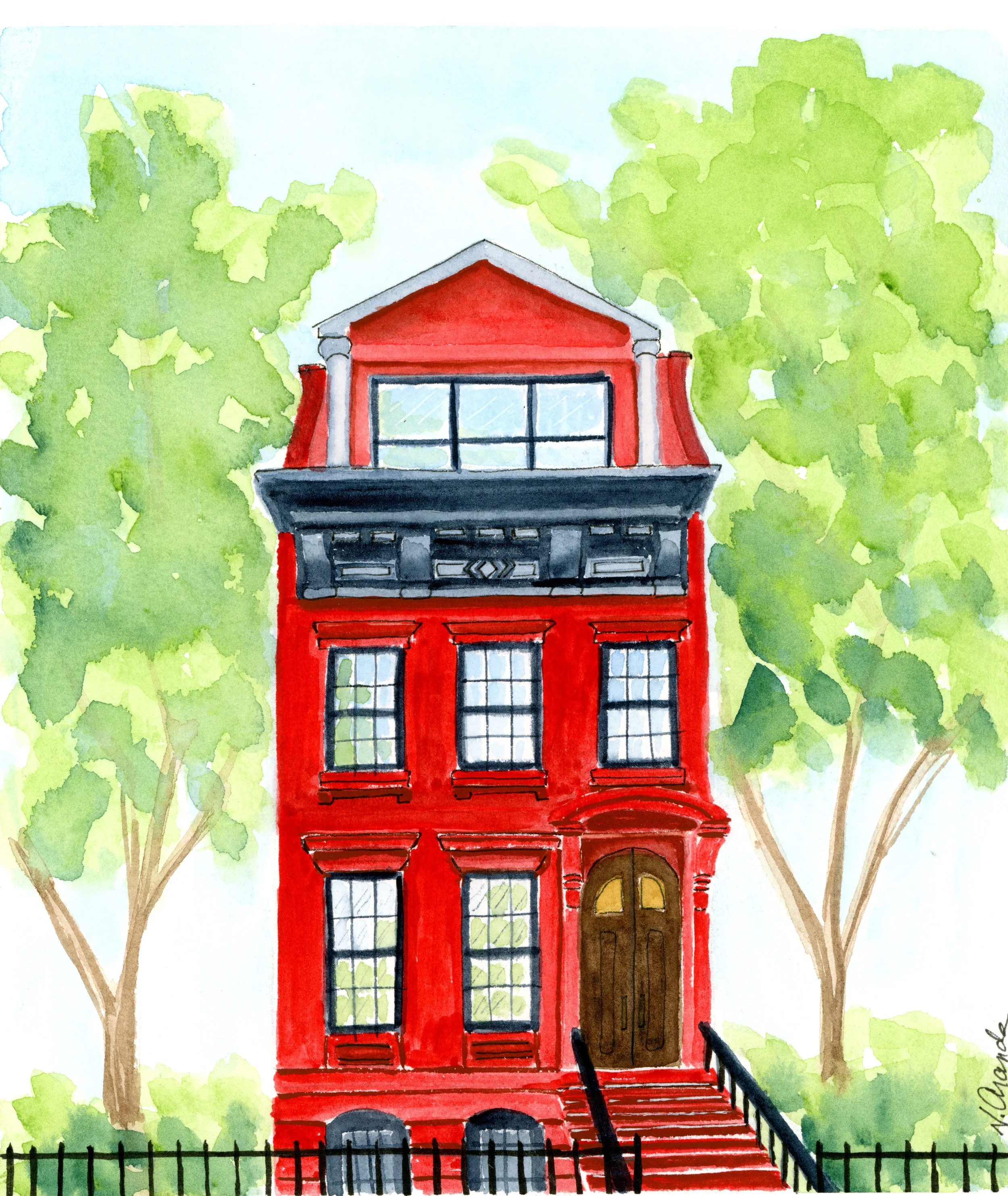 Red Brownstone
