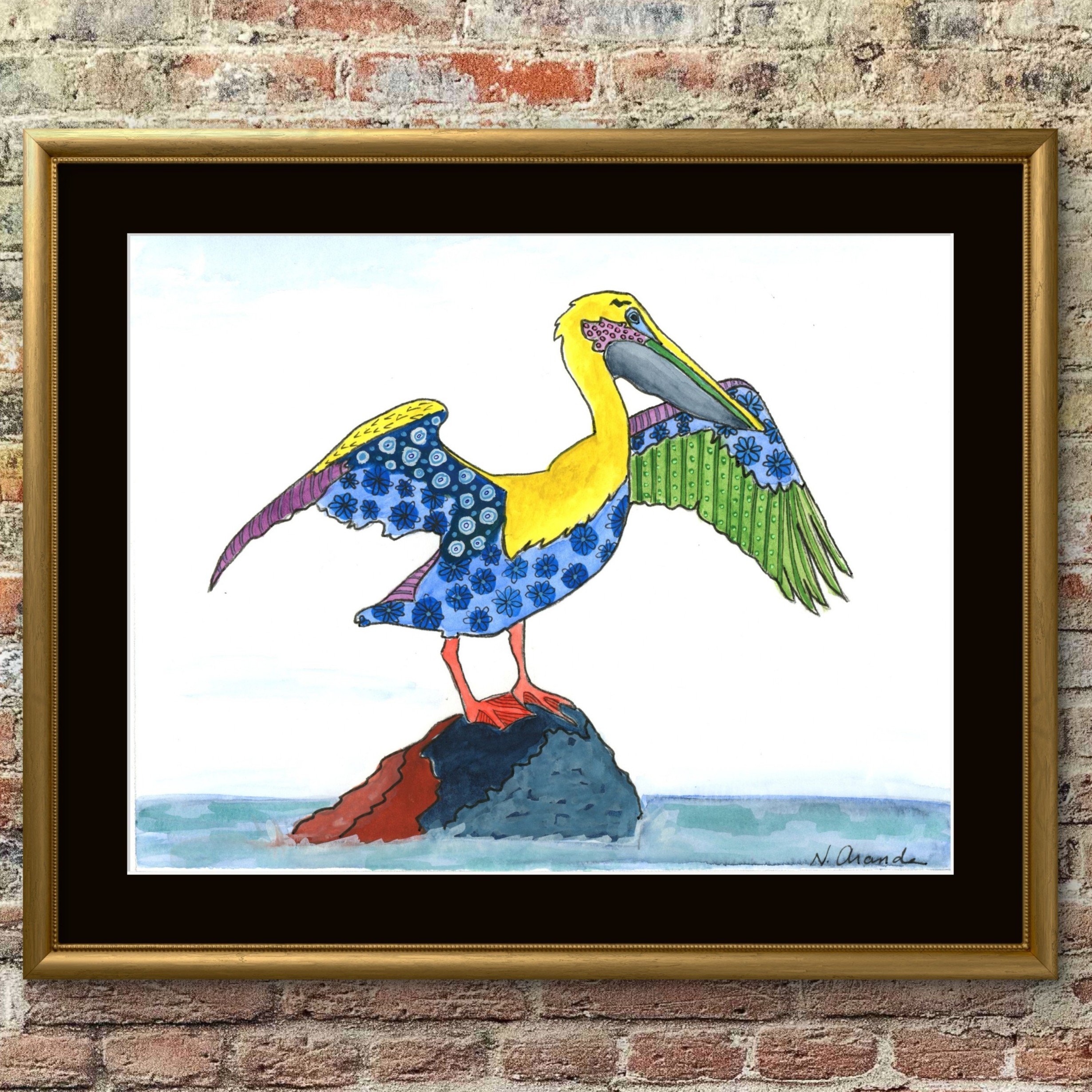 Pelican - print