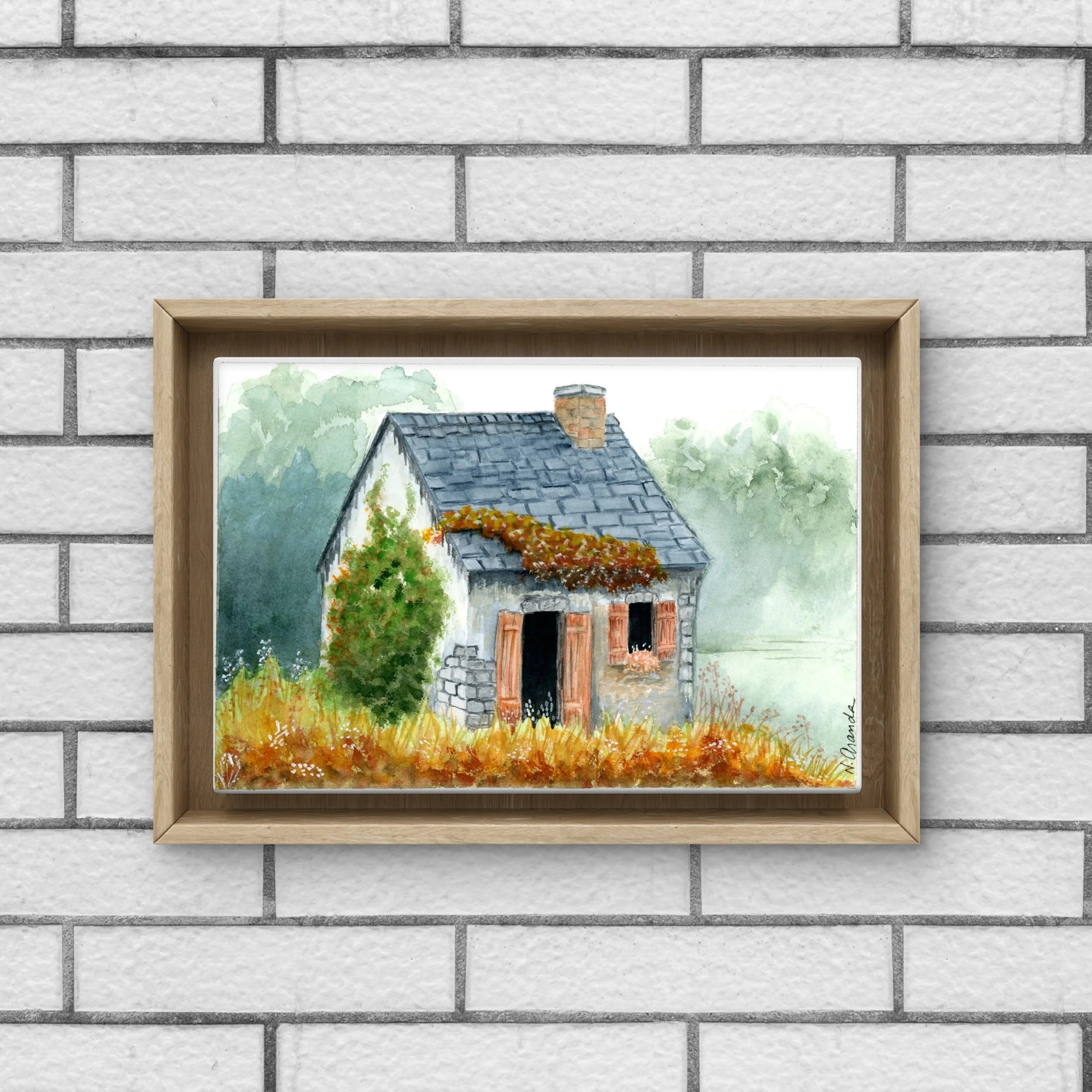 Abandoned Cottage - print