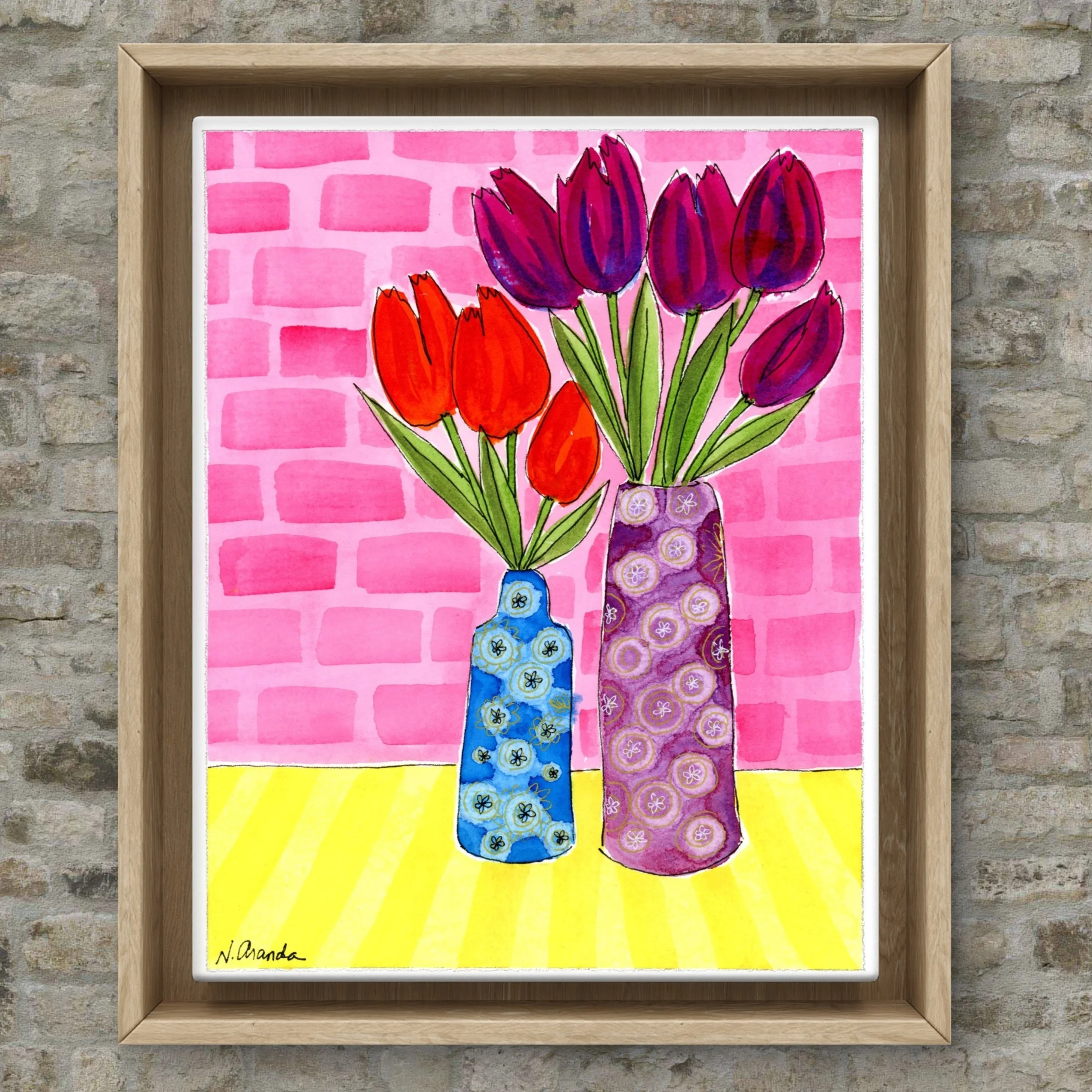 Brick Wall - print