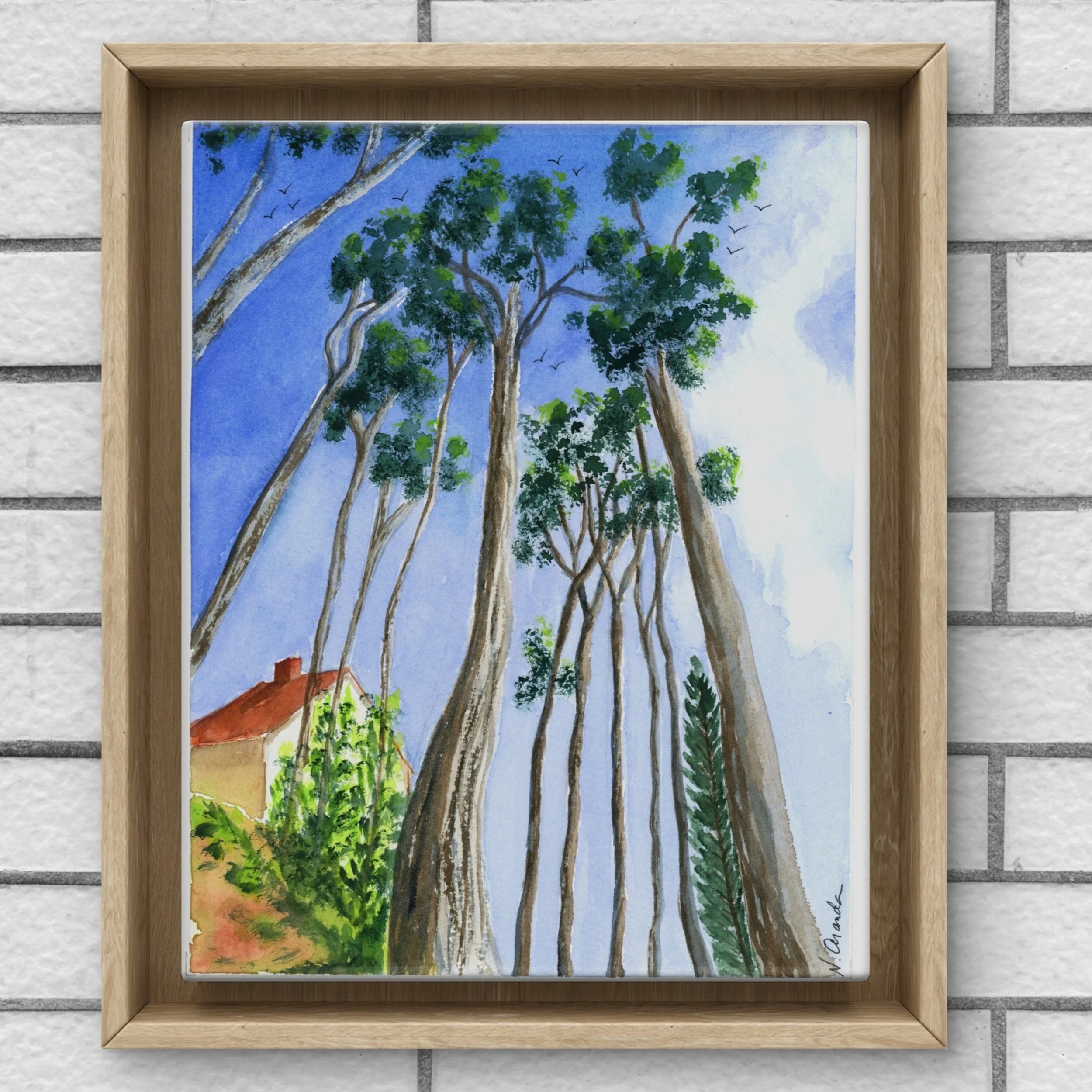 From the Ravine - print