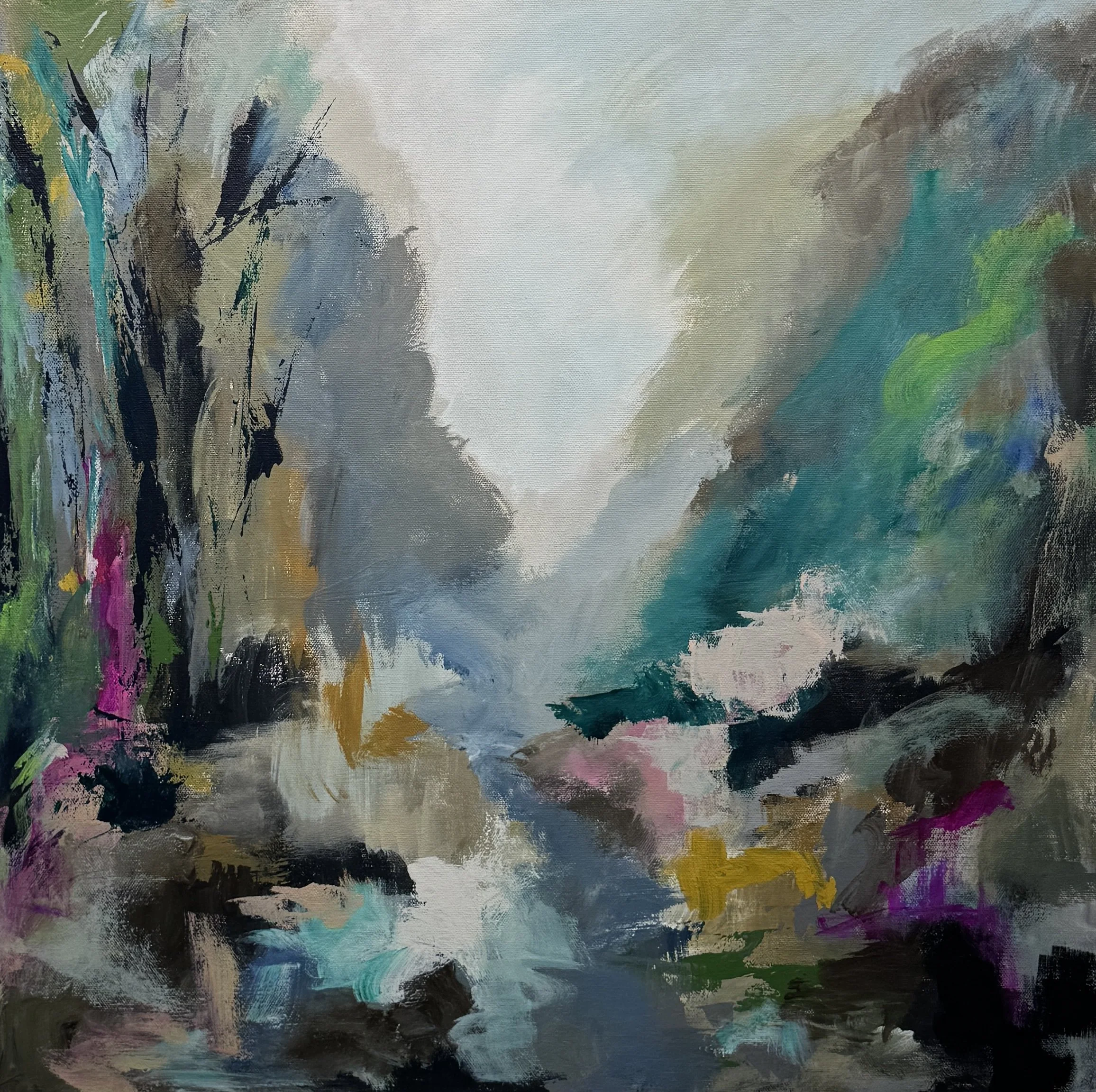 Rising | 24x24 
