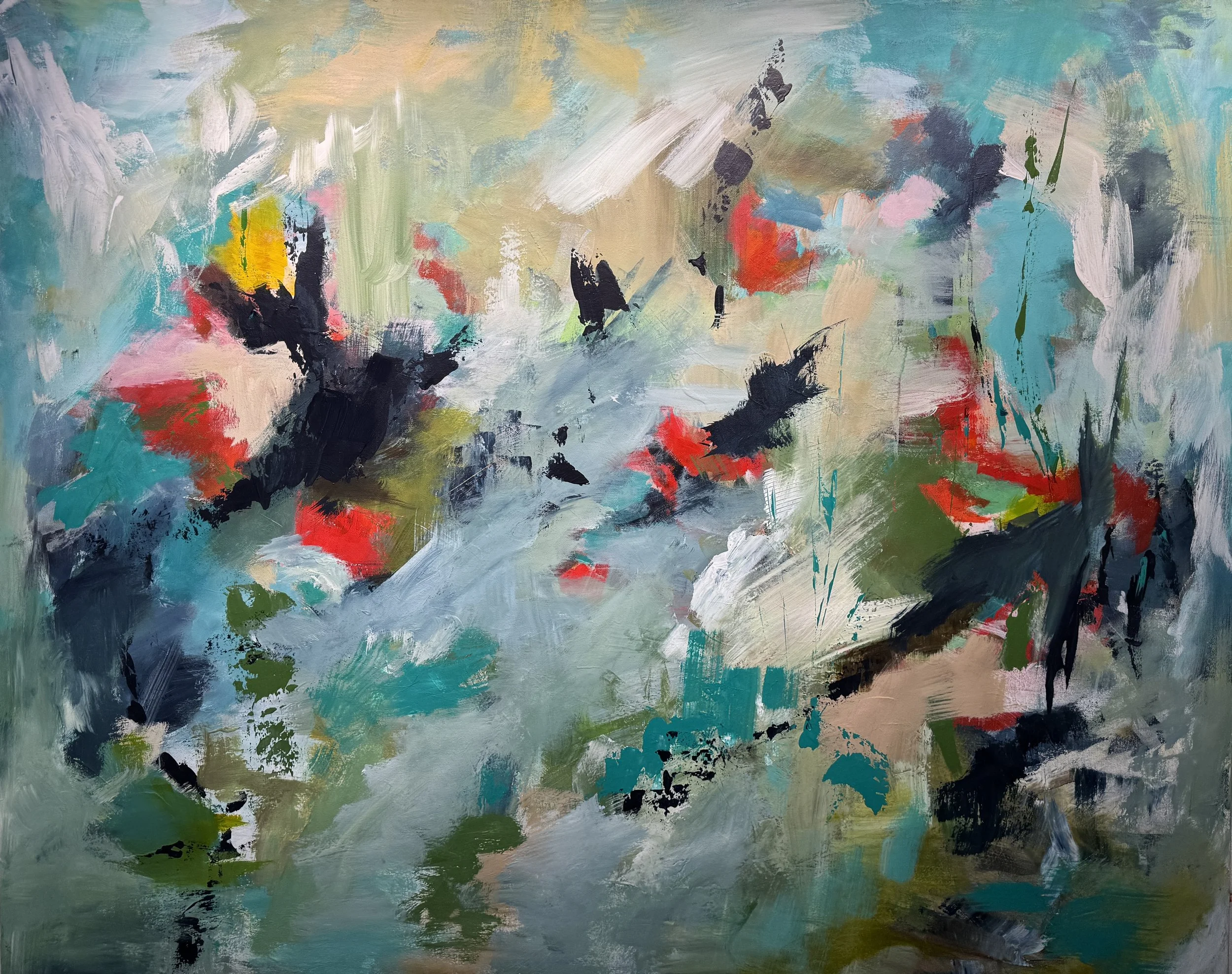 Happiness Shared | 60x48 | $2900