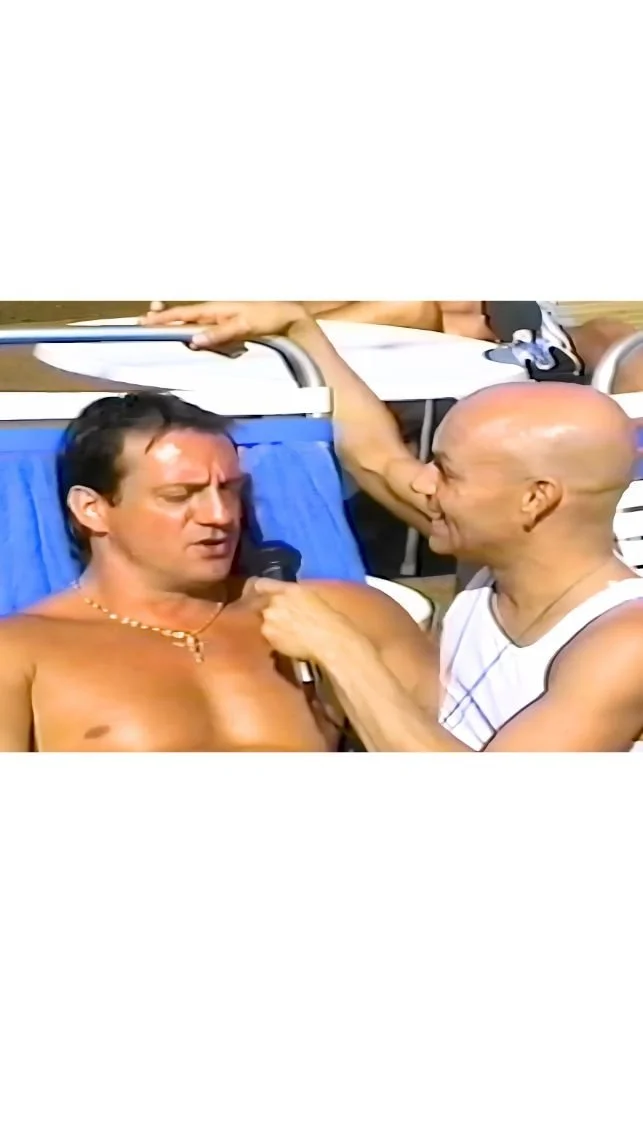 INTERVIEWING A TAN CELEB ON THE CRUISE